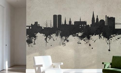 Dundee Scotland Skyline Concrete