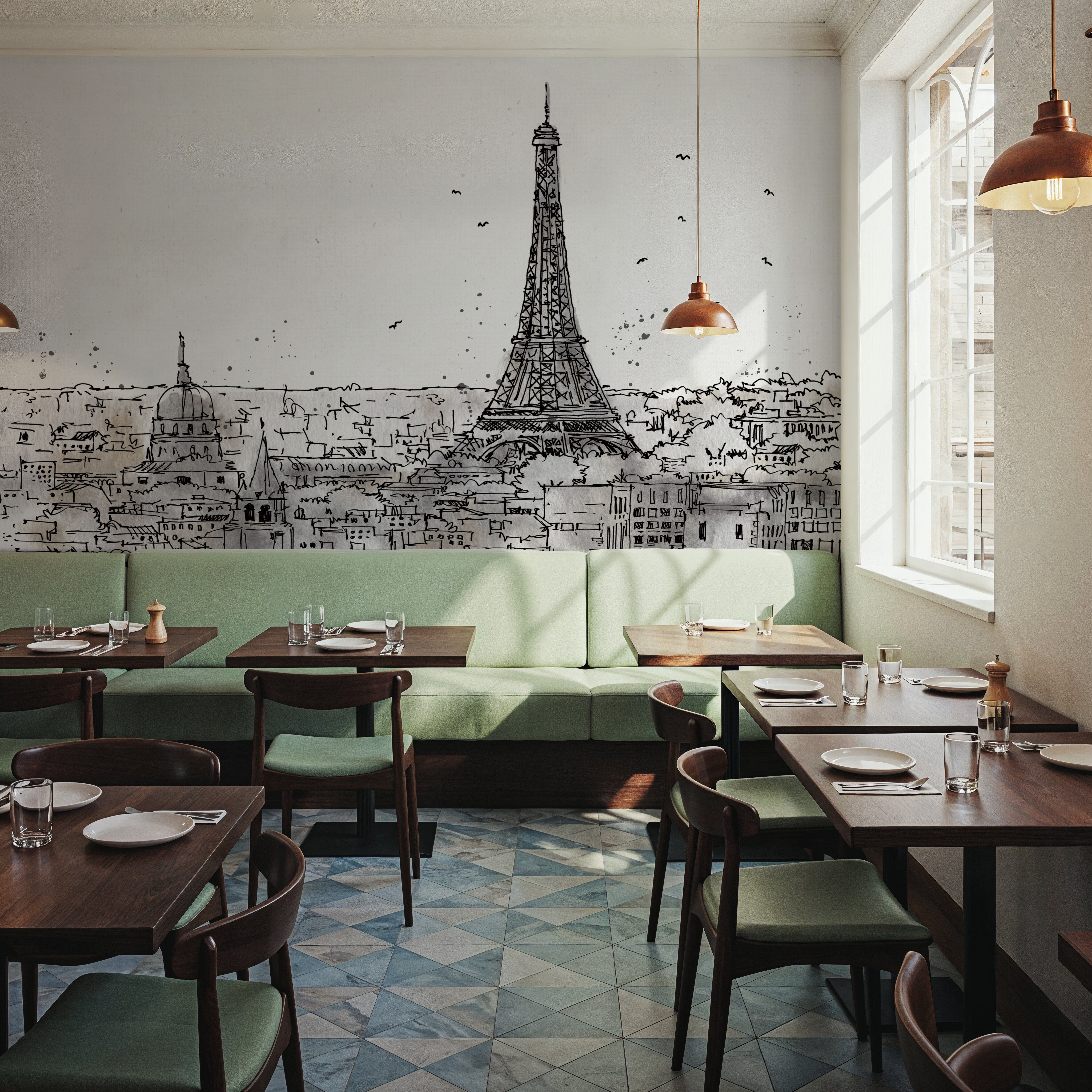 Skyline Sketches Paris