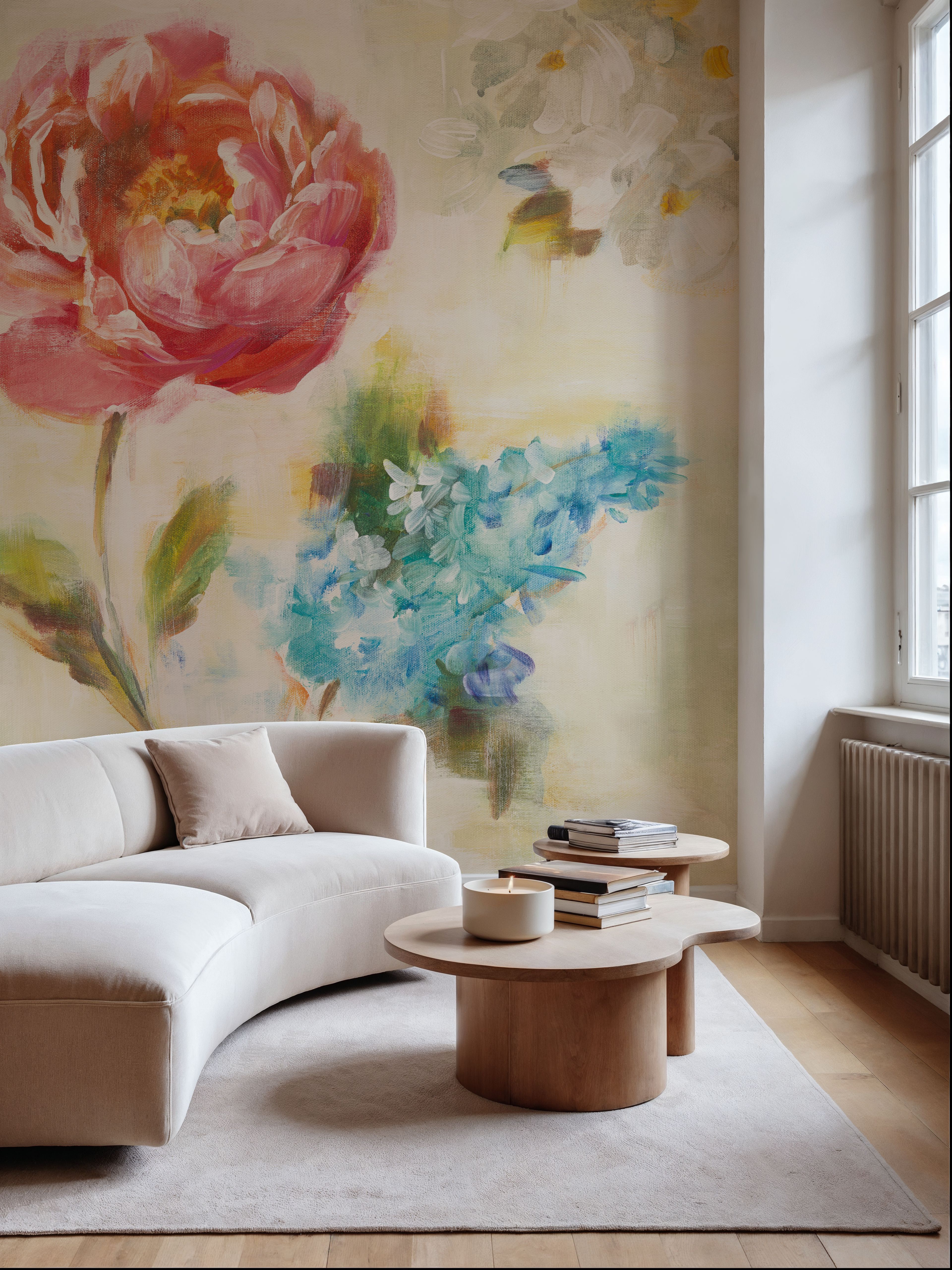 Contemporary Flower I