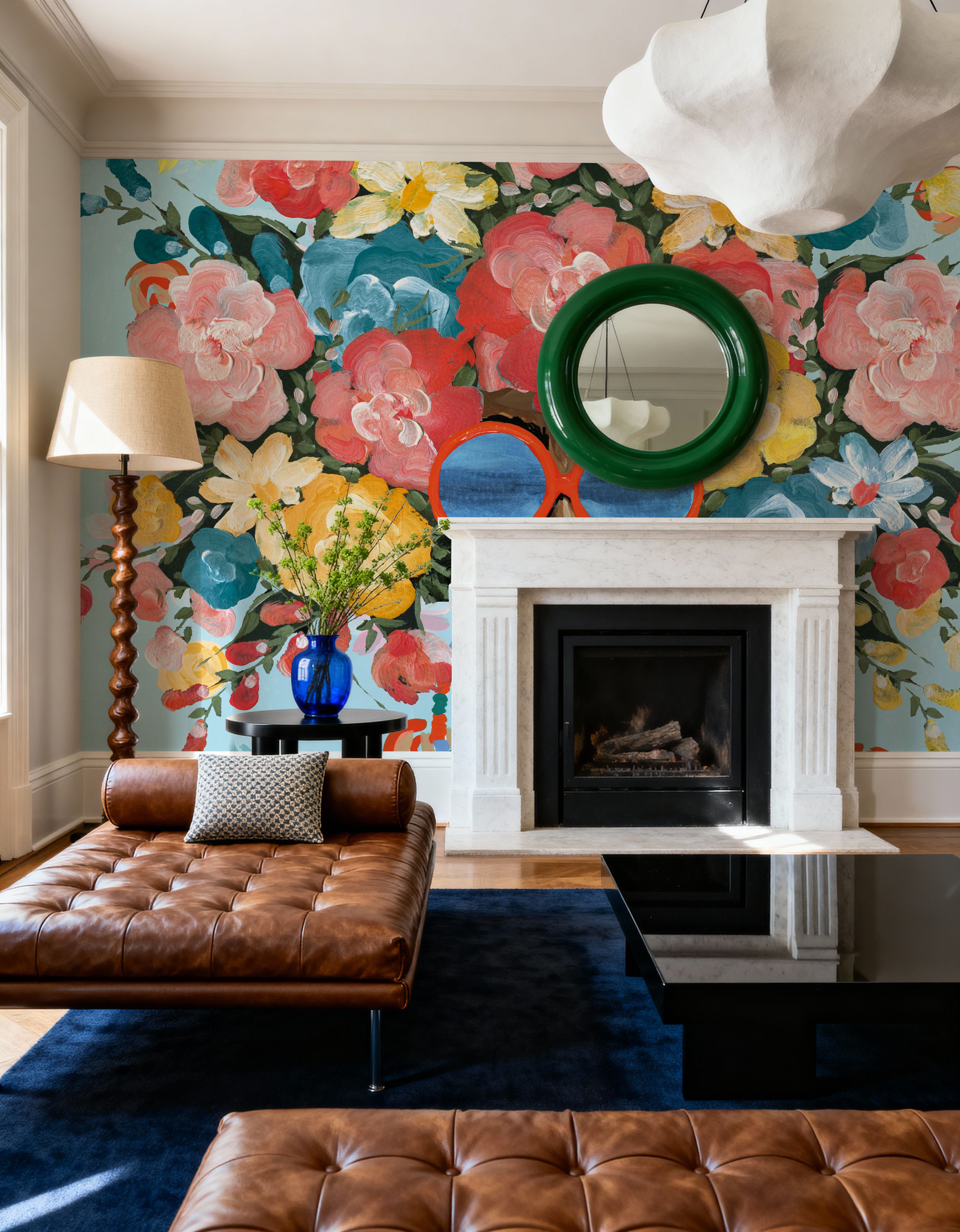 Sunning in Florals I