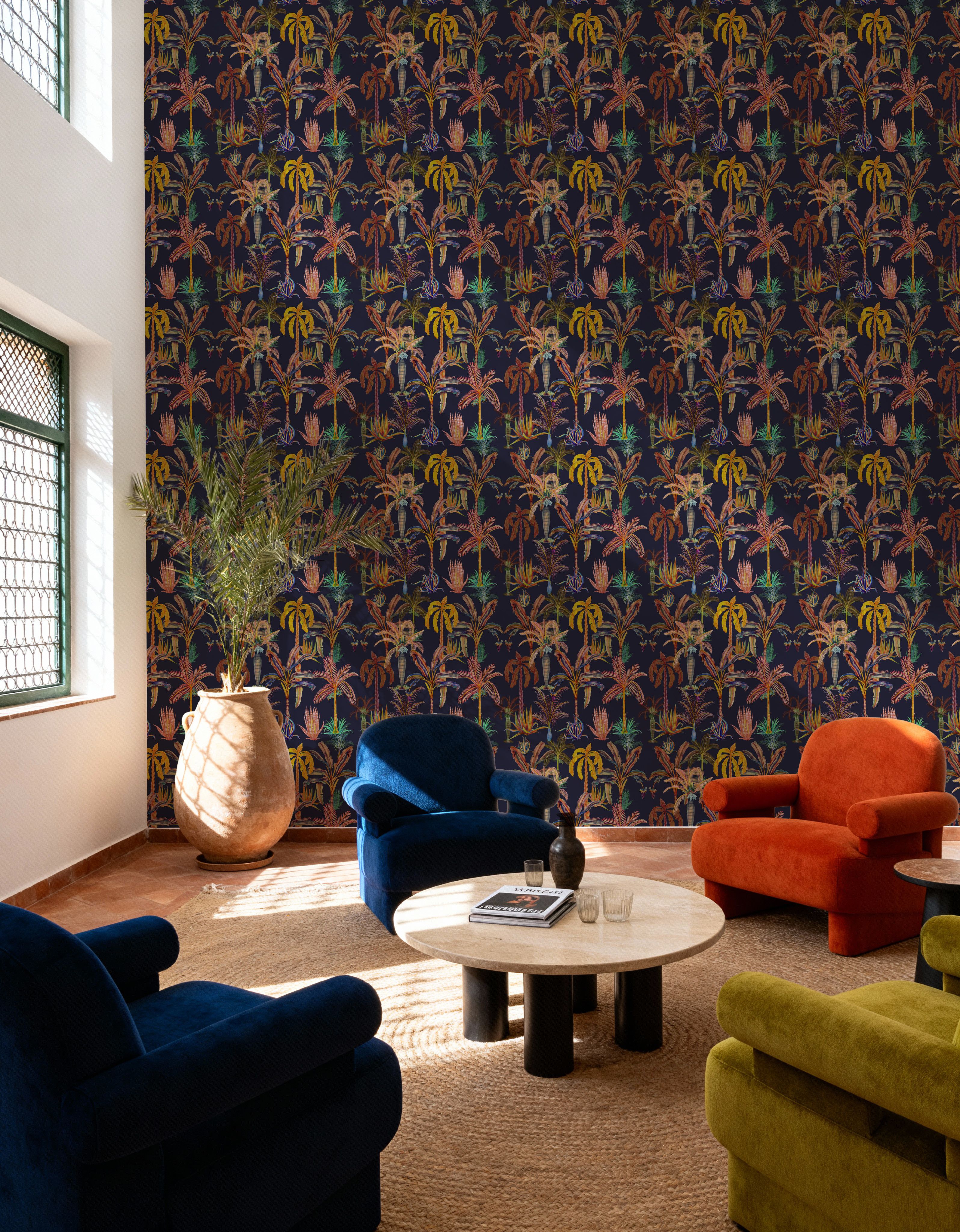 Statement Palms Petite, Midnight