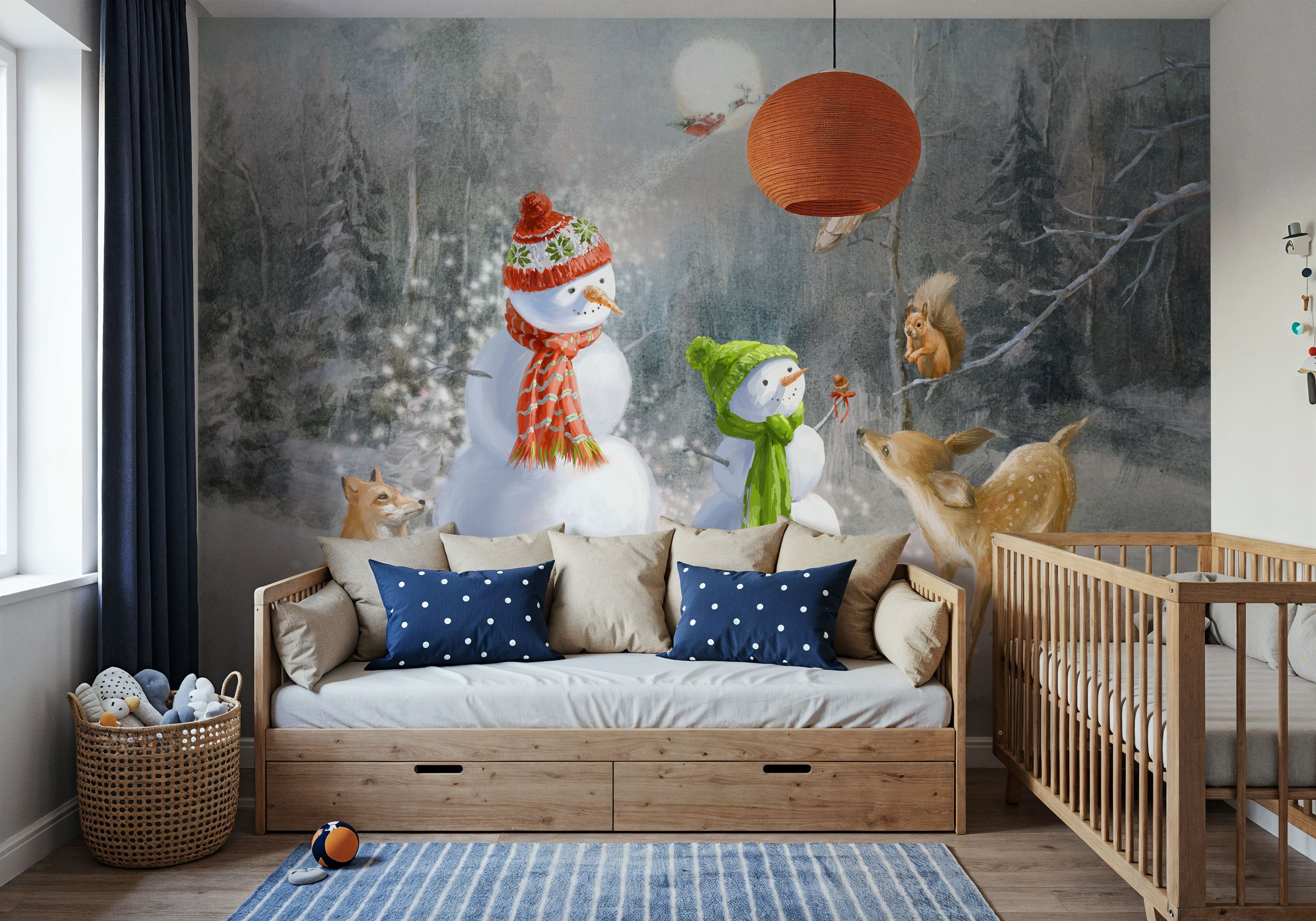 Woodland Snowmen
