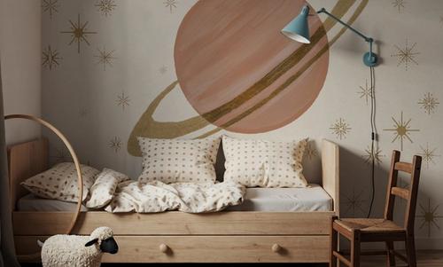 Serene Saturn and Stars