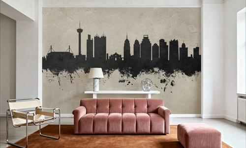San Antonio Texas Skyline Concrete