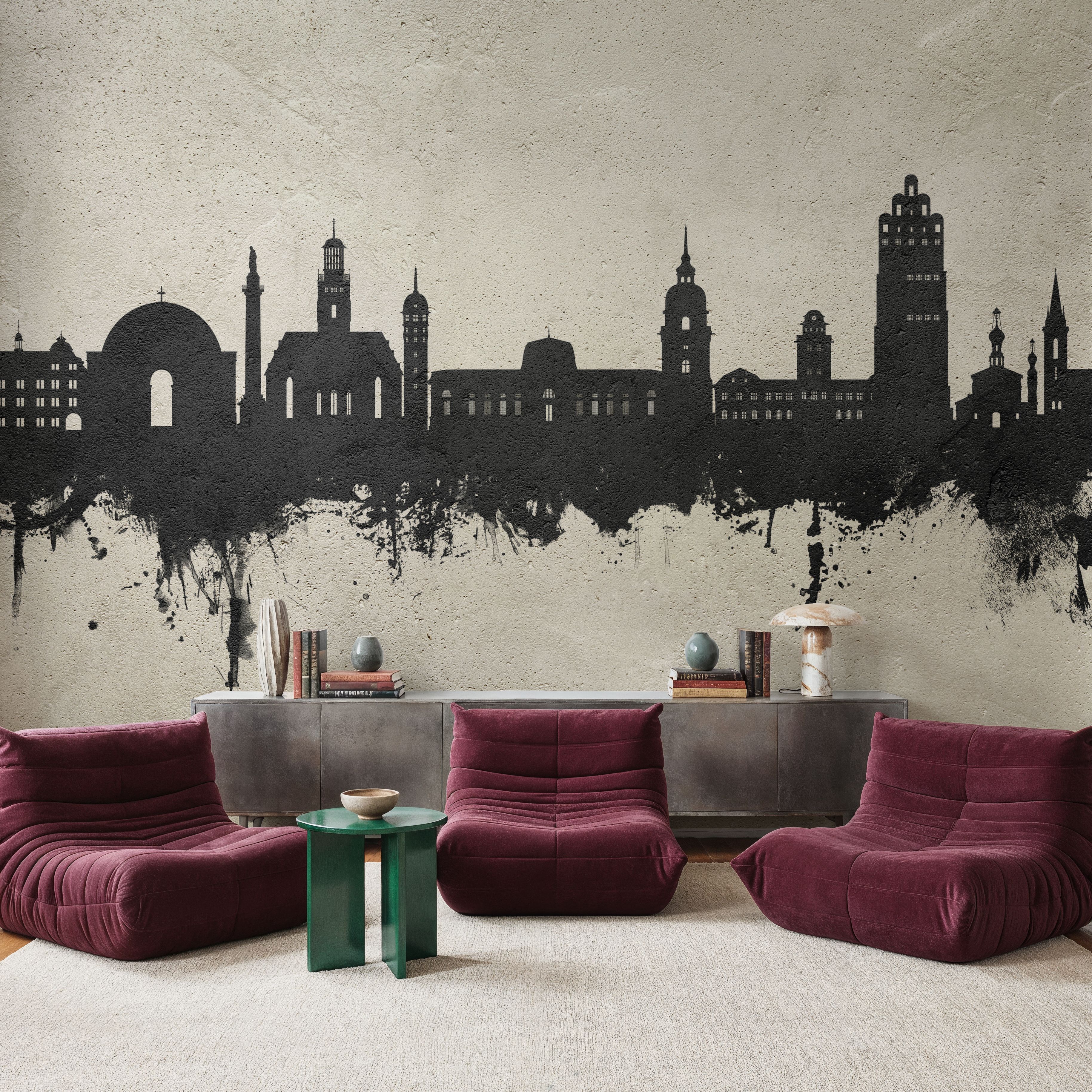 Darmstadt Skyline Concrete