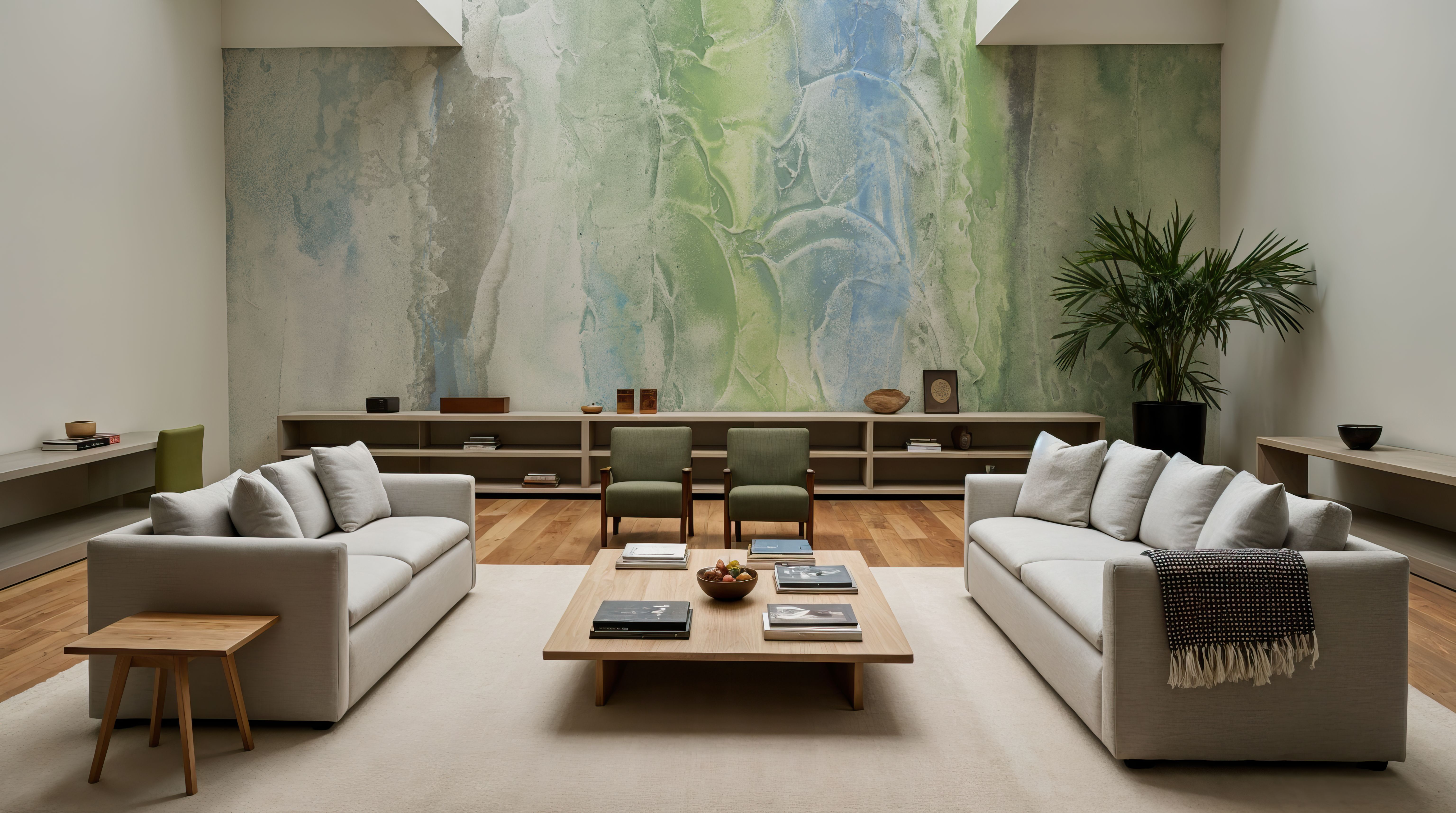 Aquatic and Green I, Wallpaper