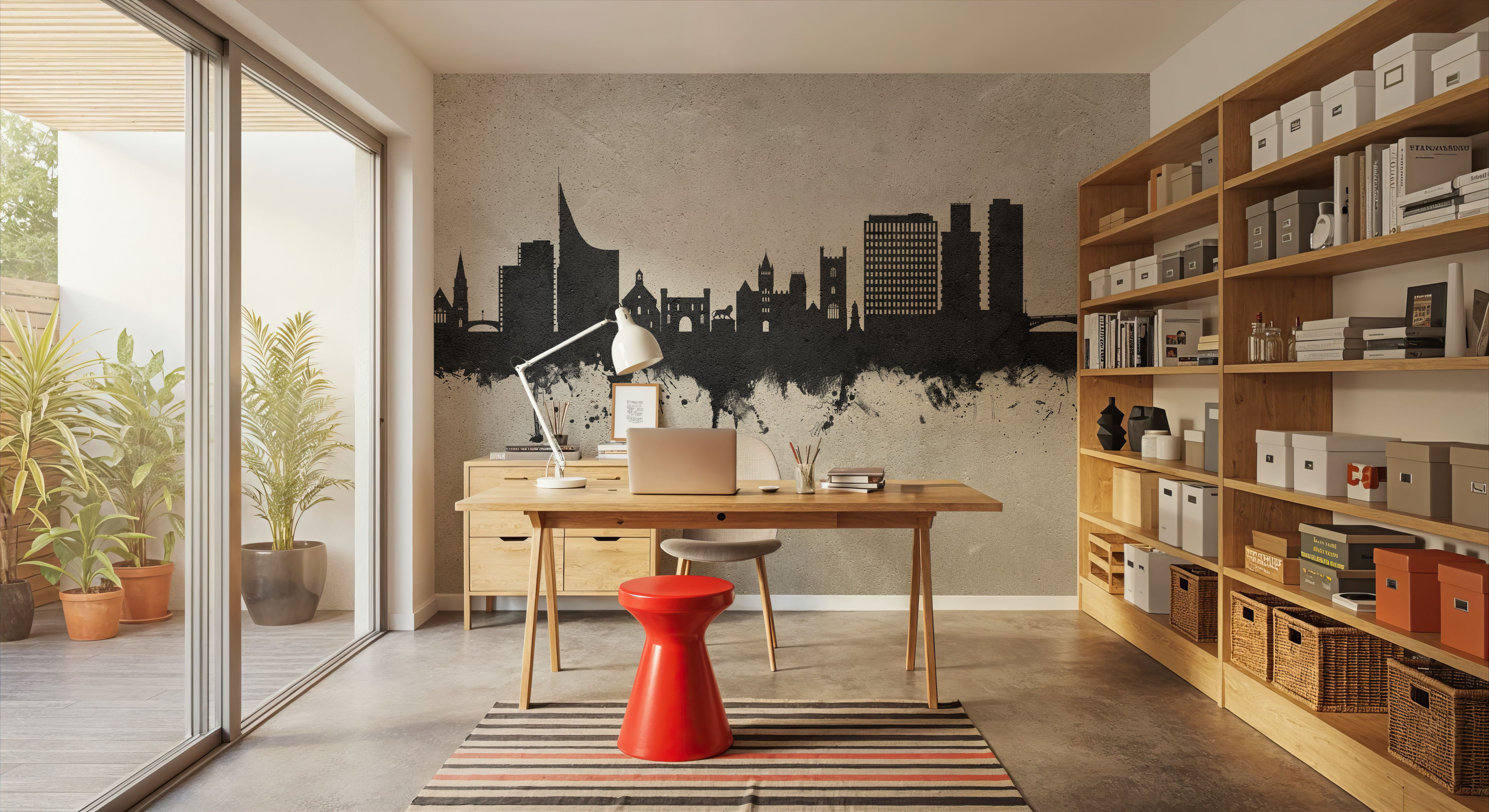 Reading England Skyline Concrete
