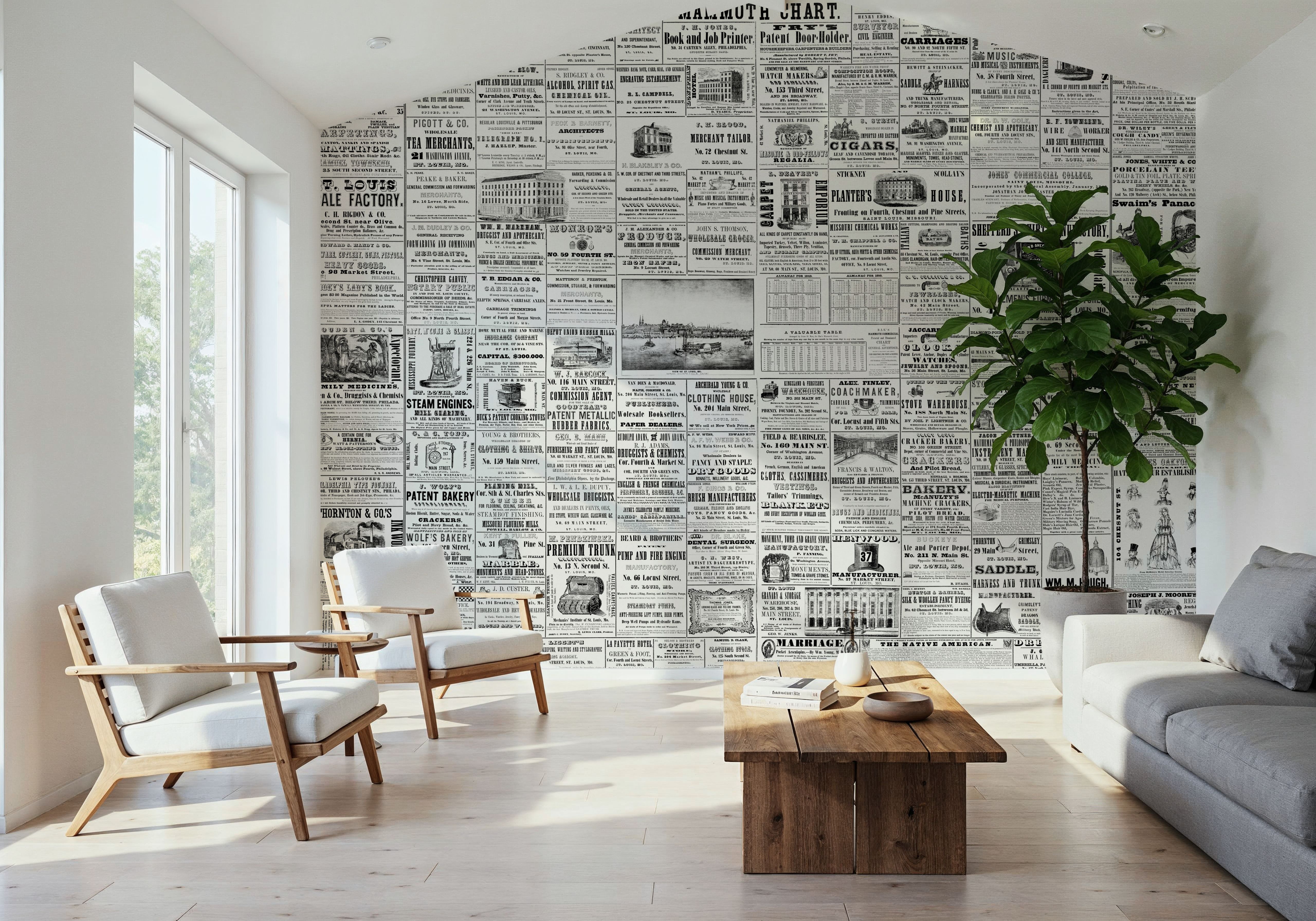 Vintage Newspaper, Wallpaper