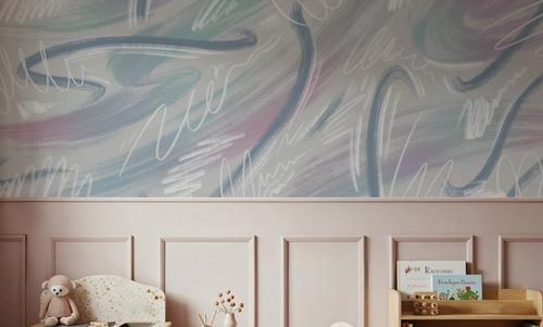 Scribble Flow, Pastel