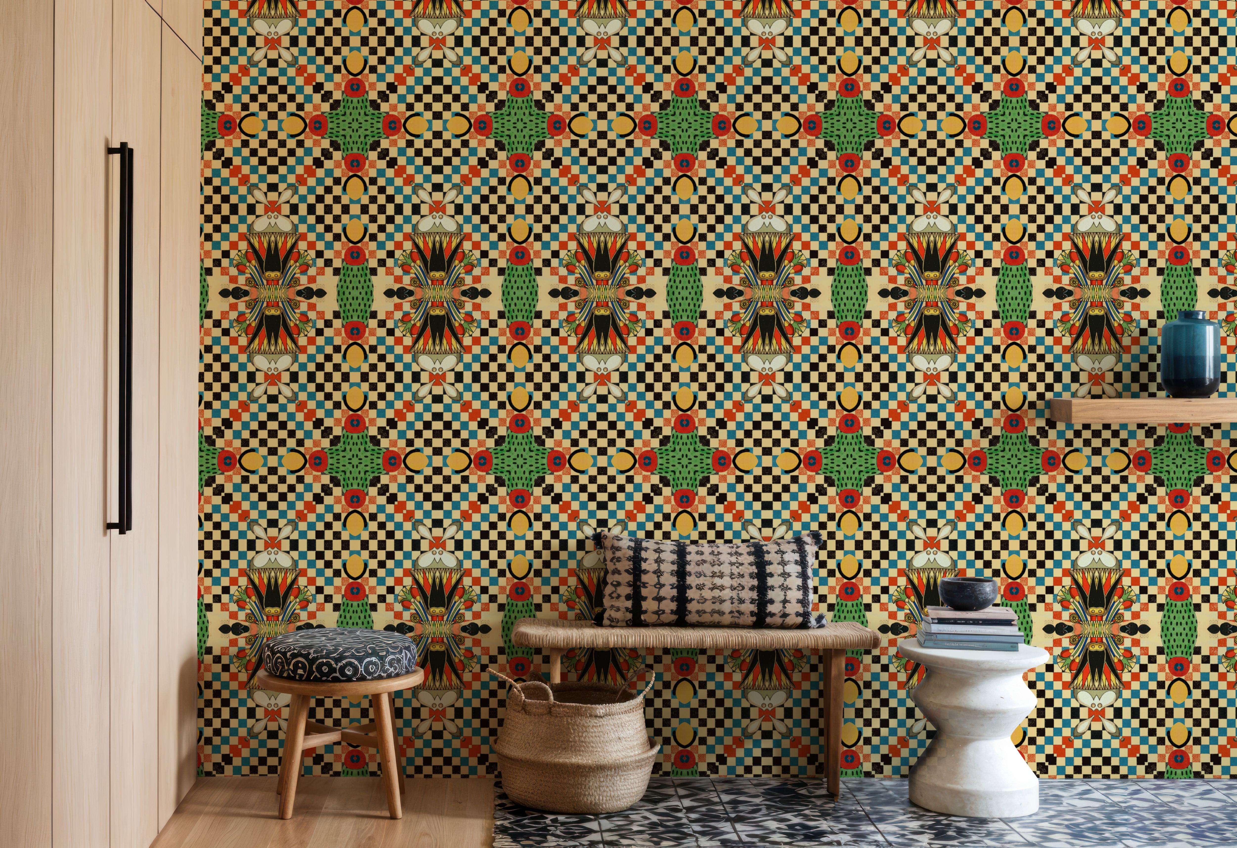 Ornamental Checkers no.I