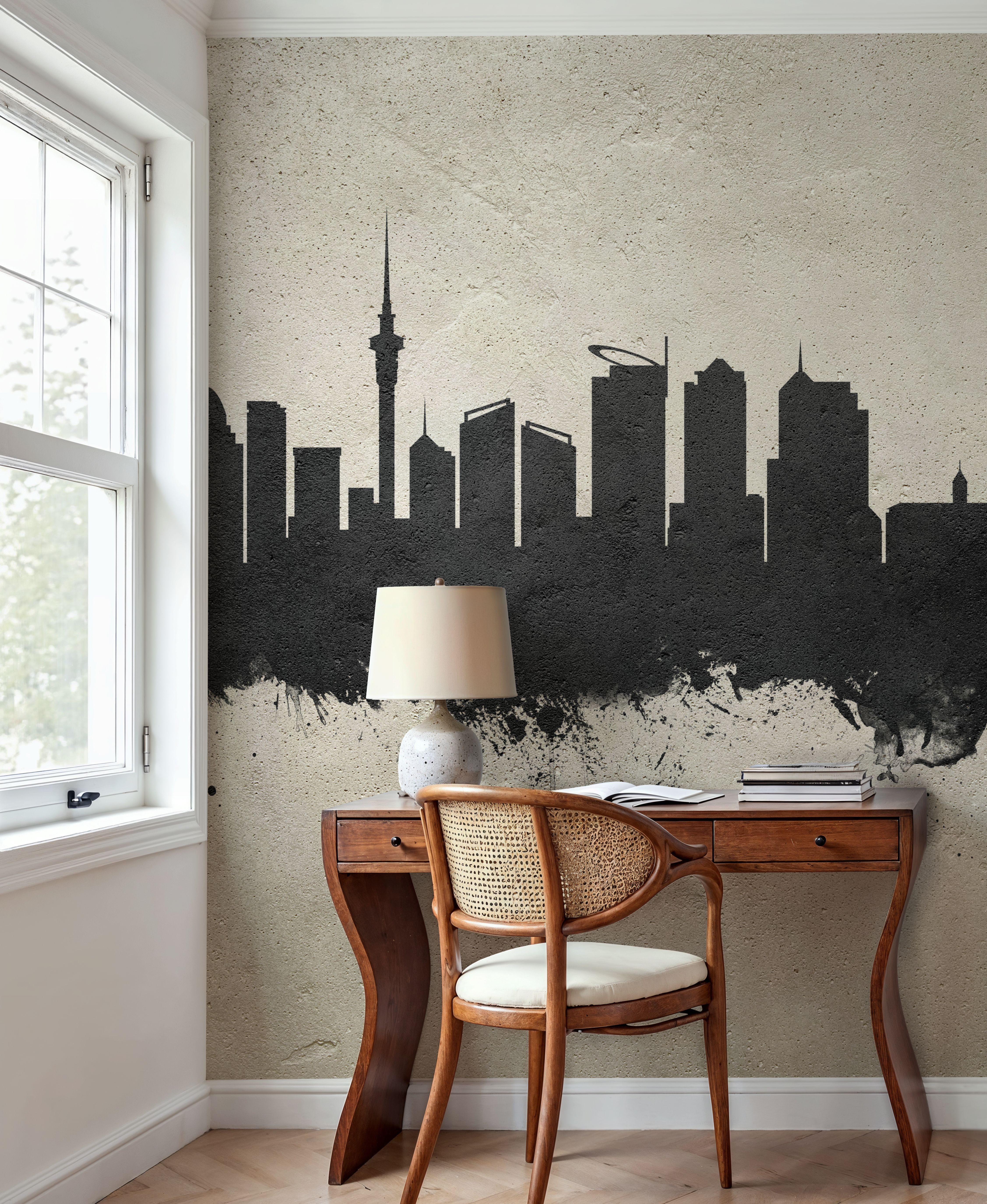 Auckland New Zeeland Skyline Concrete