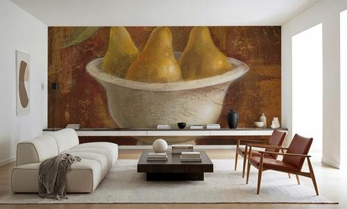 Pears in Old Bowl