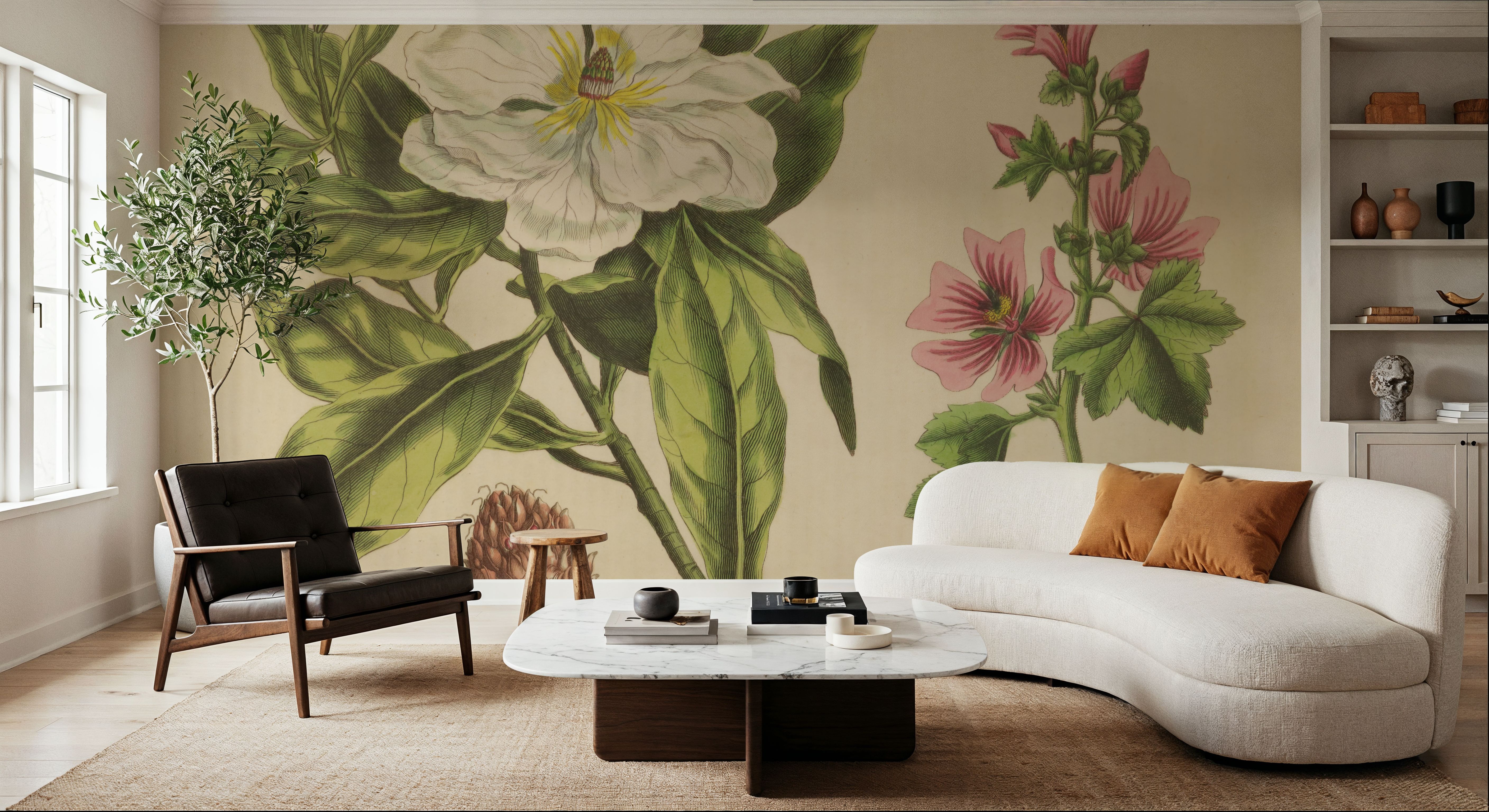 Herbal Botanical II, Papier peint