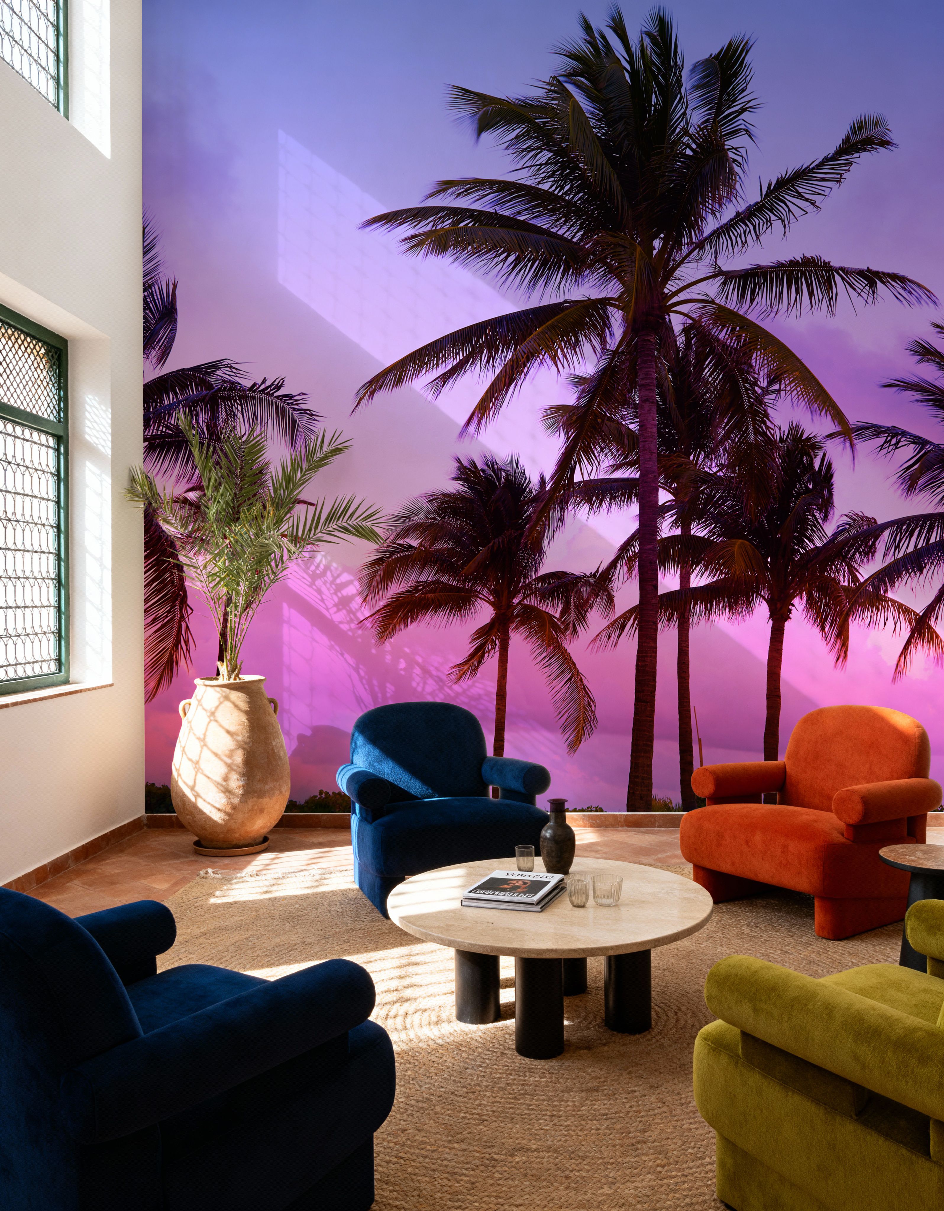 Palm Trees in Miami South Beach