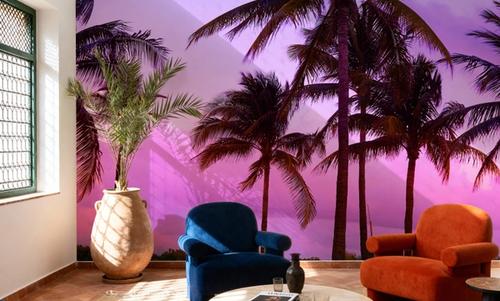Palm Trees in Miami South Beach