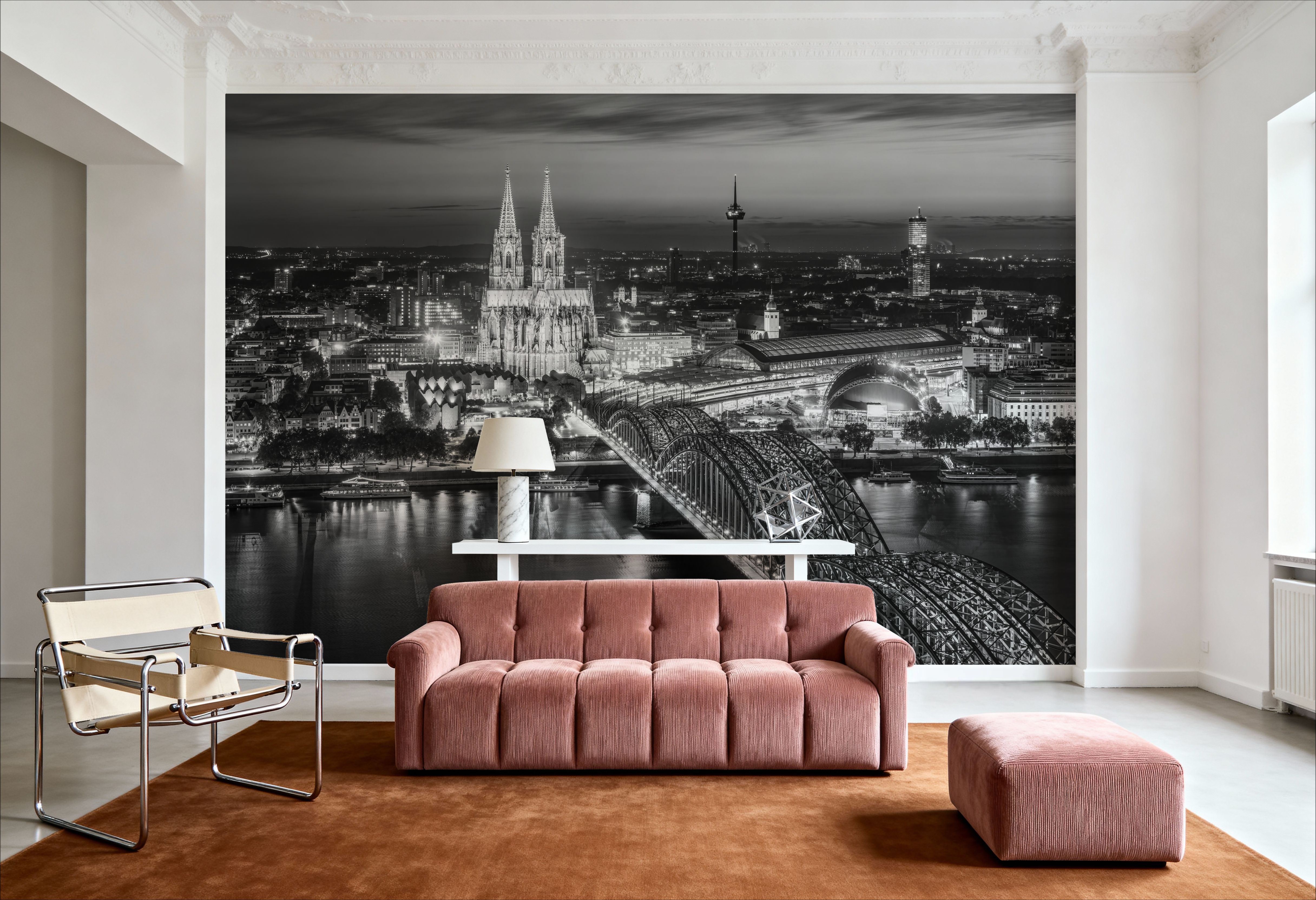 Cologne Cathedral Dusk BW