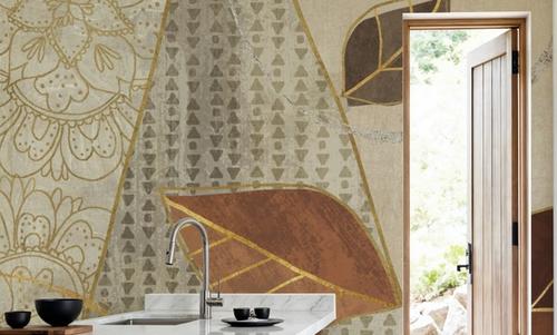 Bohemian Leaves IV Neutral