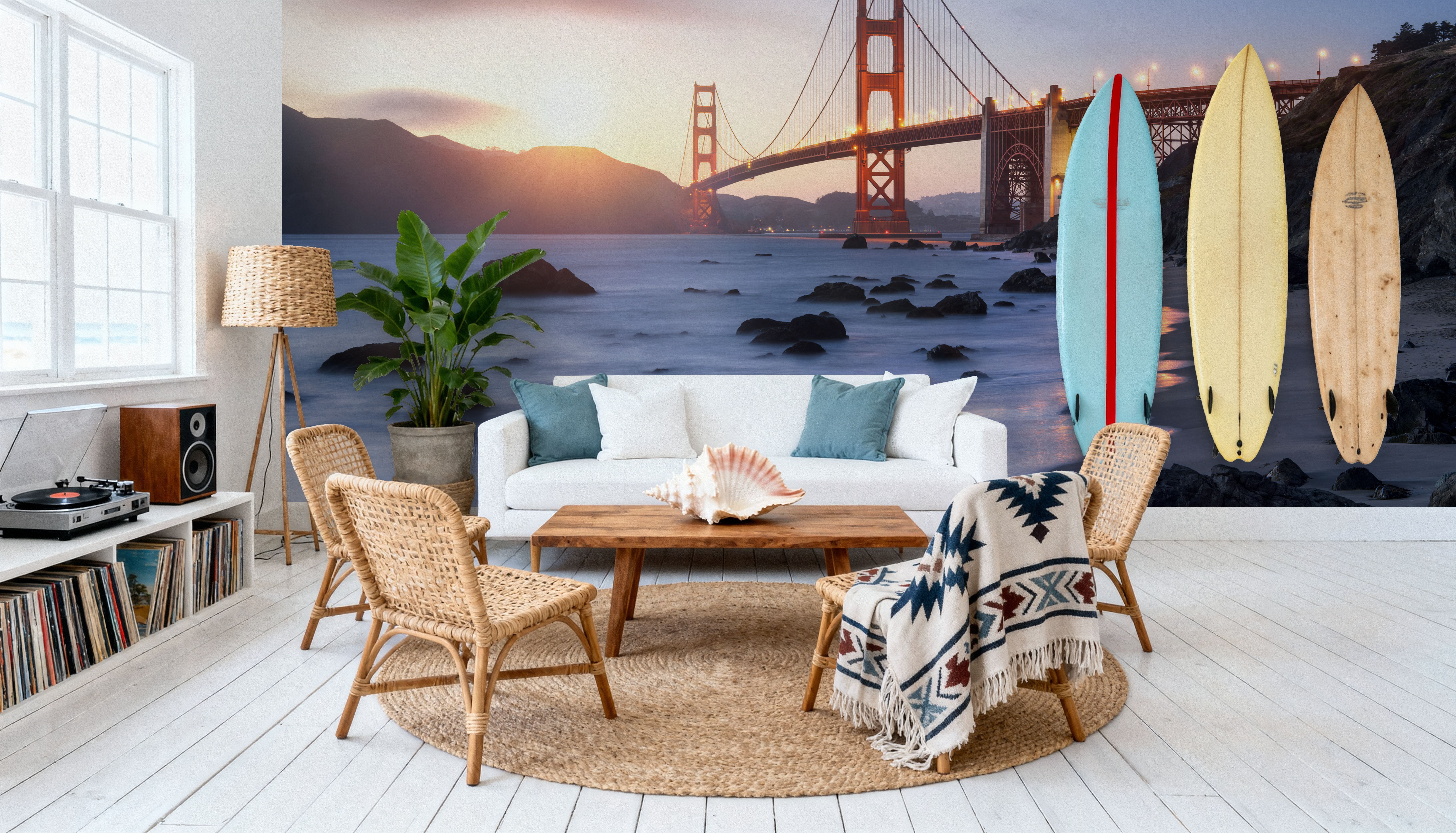 Golden Gate Bridge from Marshall Beach Pt. II