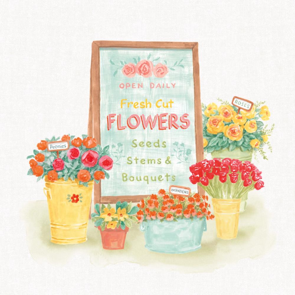 Flea Market Flowers II