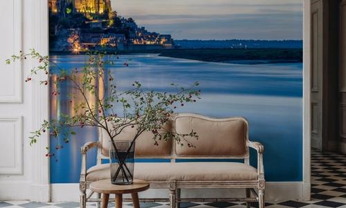 Mont-Saint-Michel at Dusk