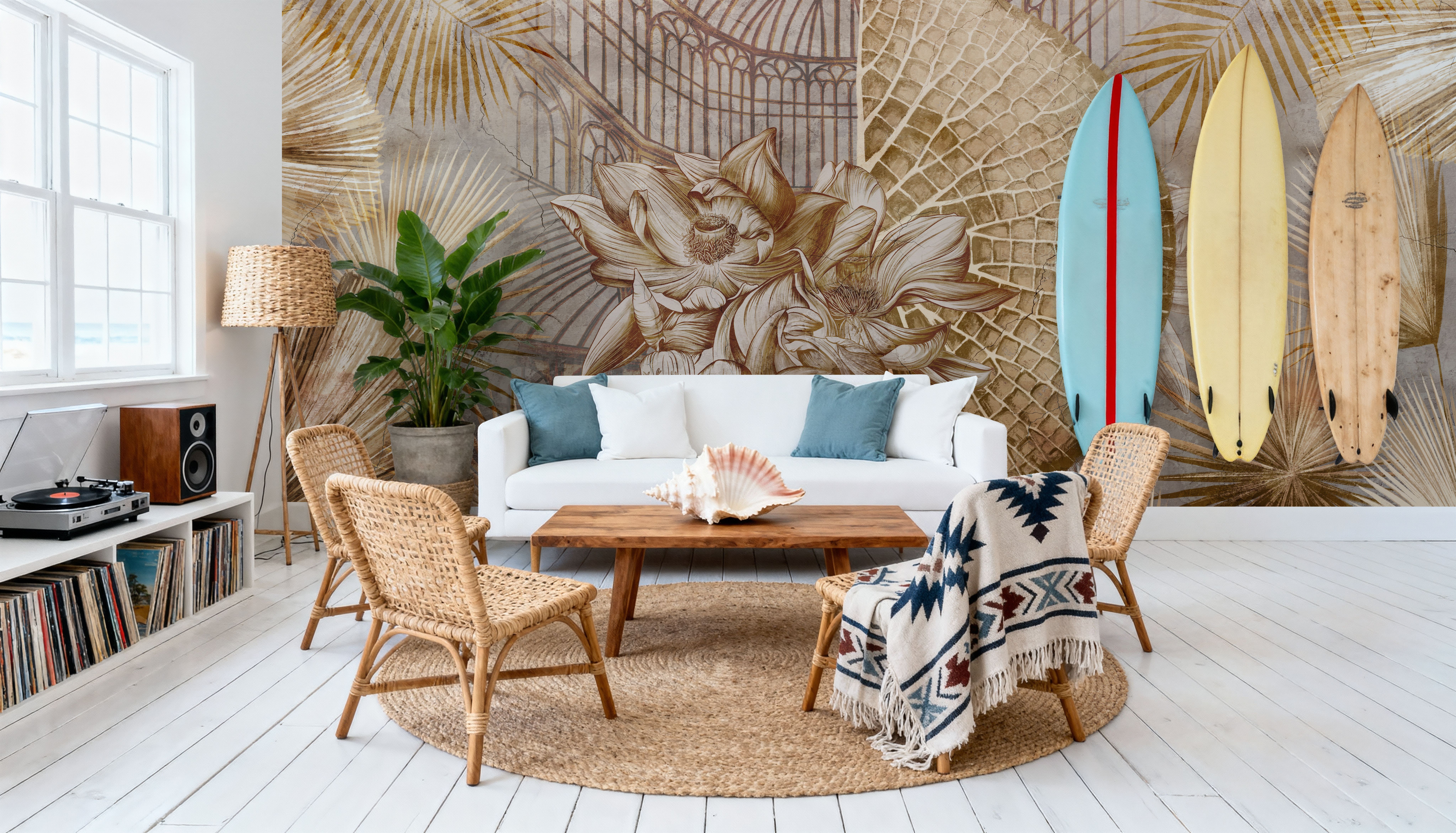 Inside the Orangerie, Tapet