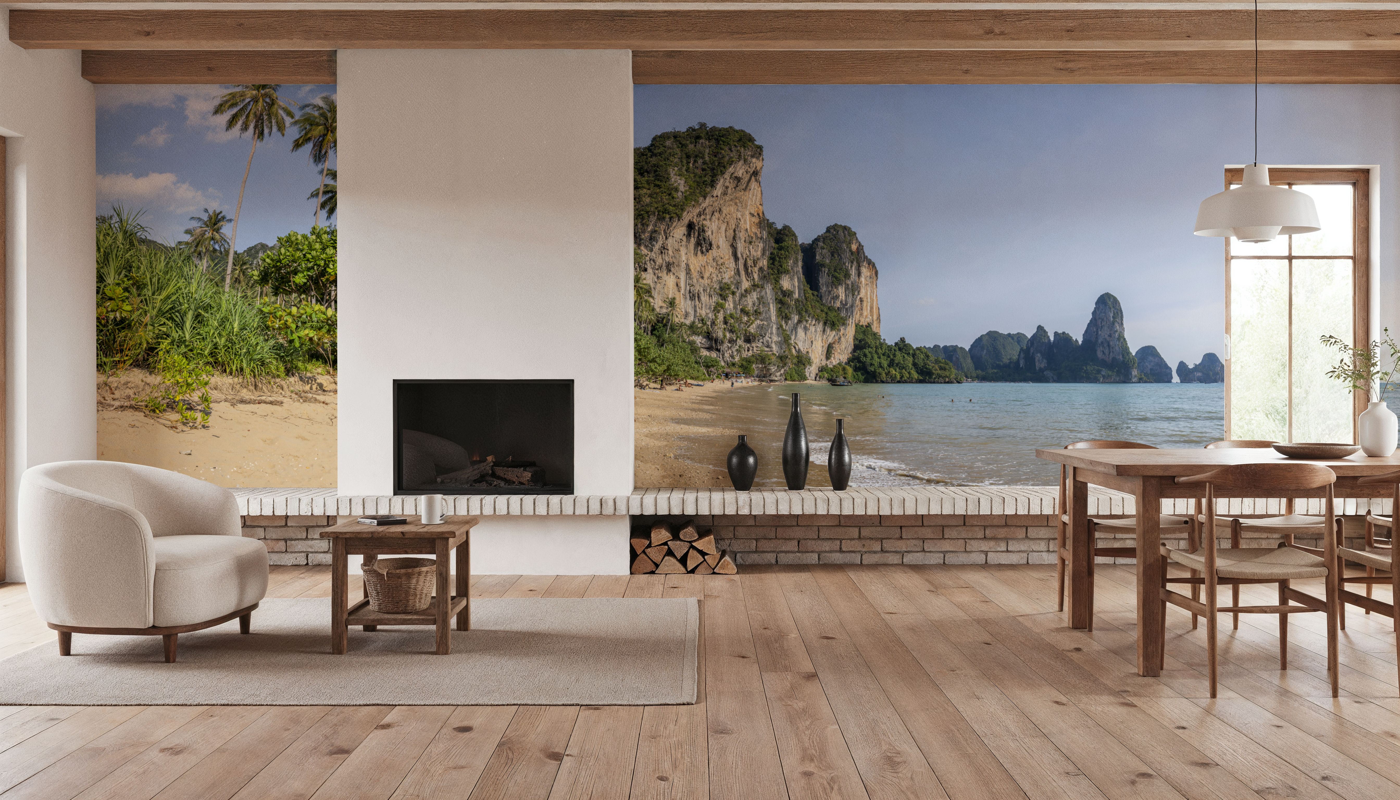 Tropical Cliff Paradise