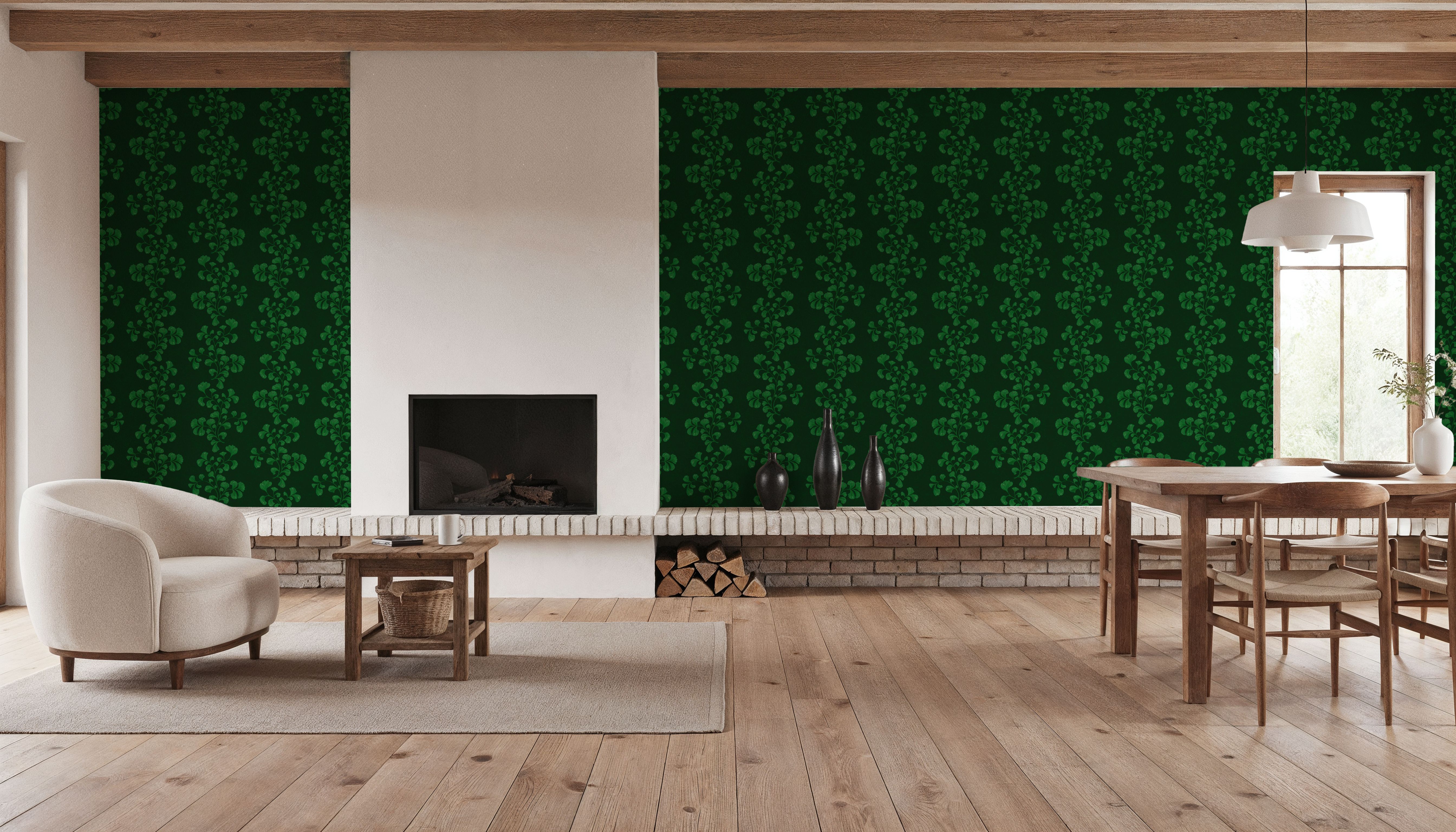 Fern Stripes, Chlorophyll Green