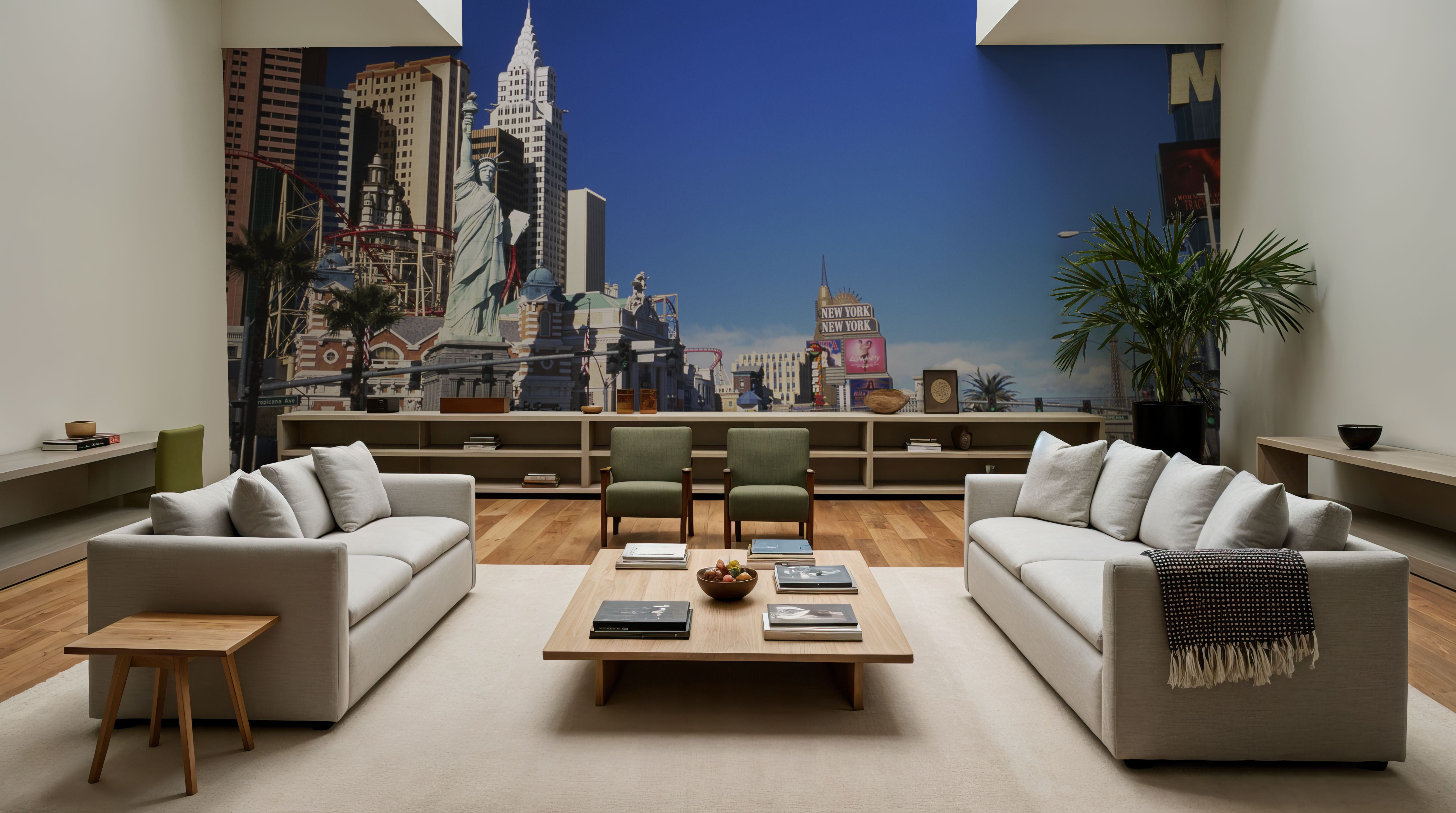 Vegas Skyline, Wallpaper