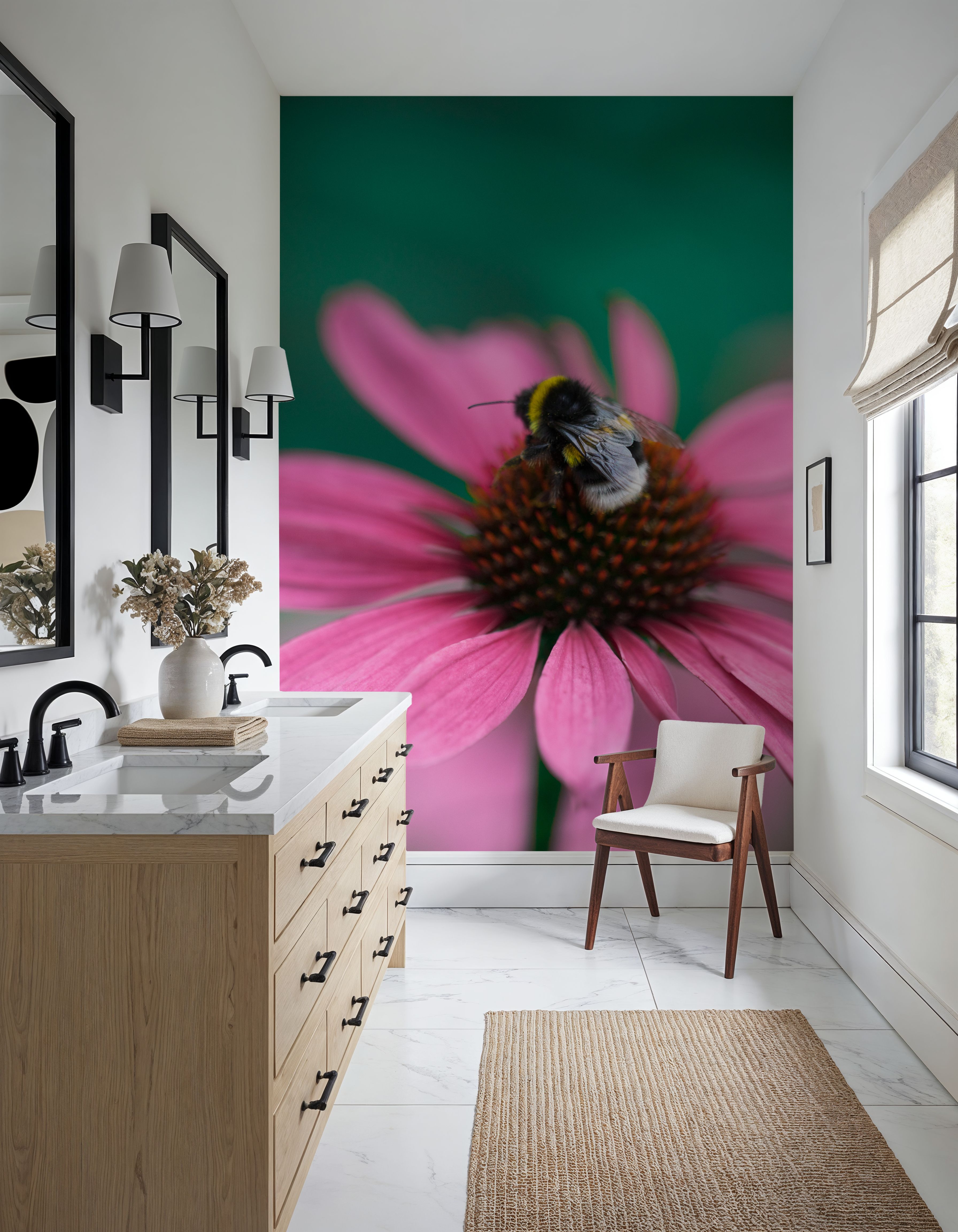 Echinacea & Bumblebee