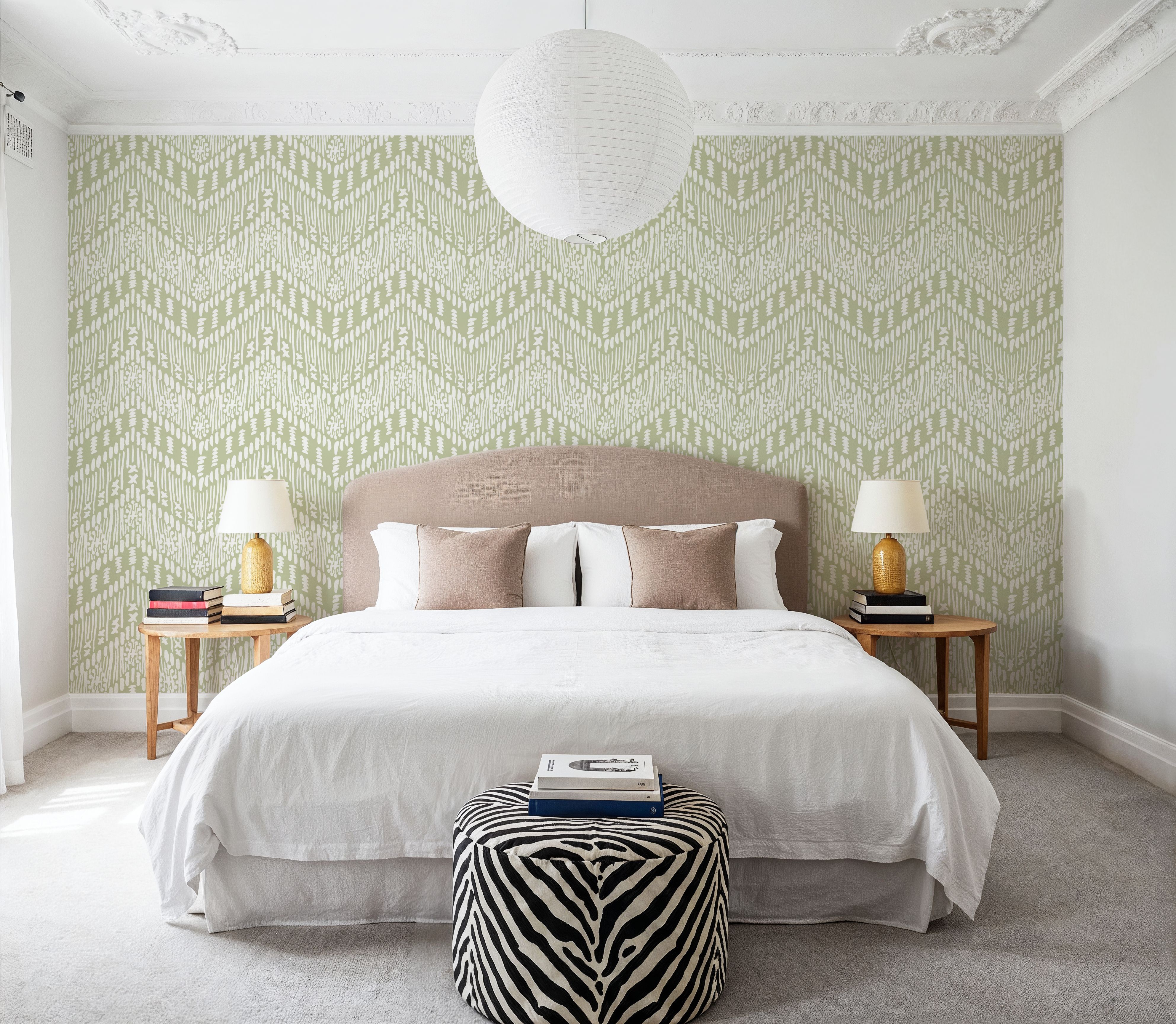 Macrame Jigsaw Green