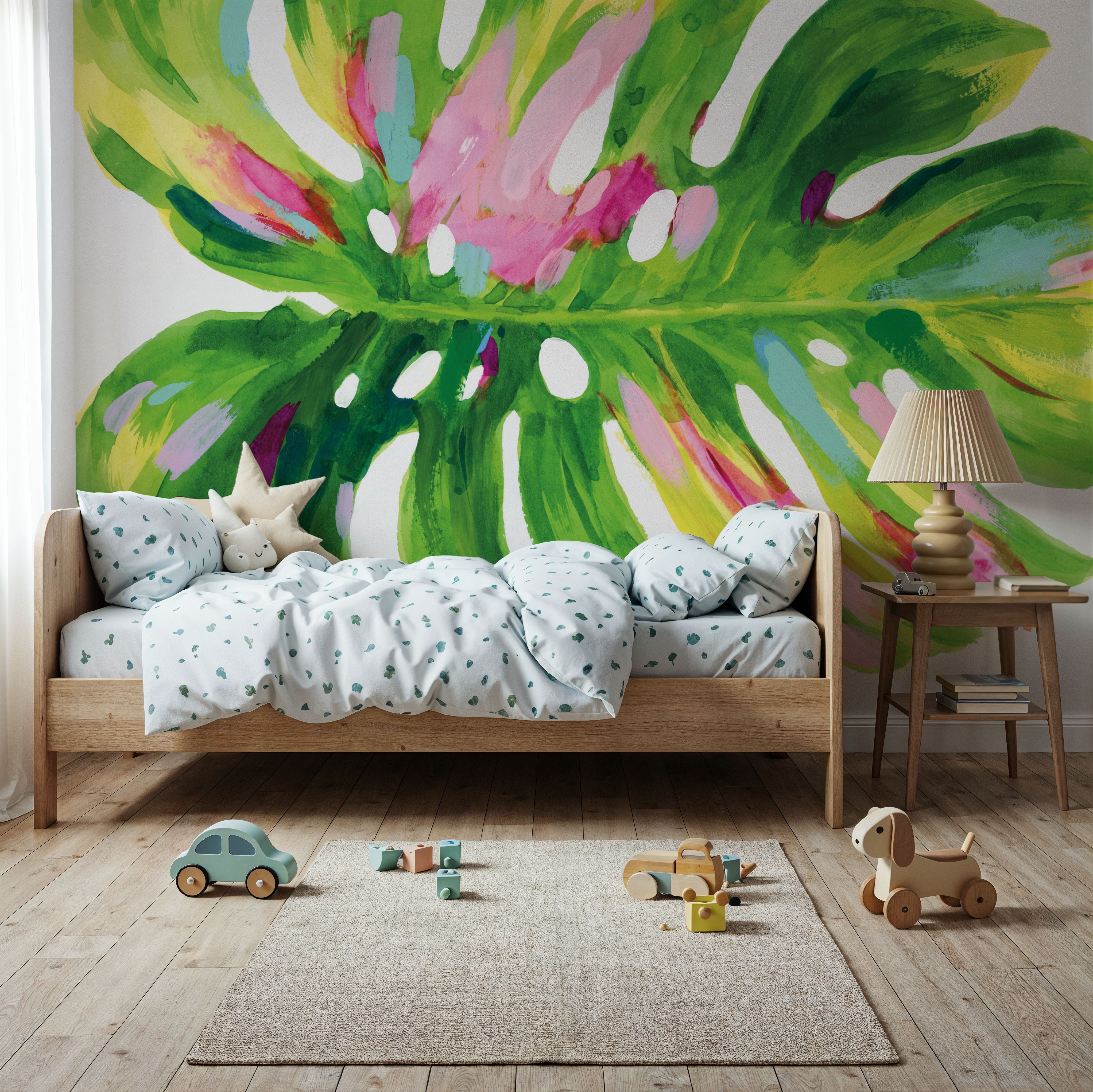 Colorful Tropical Leaf I