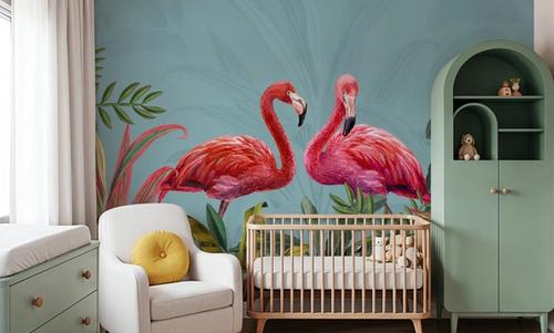 Shy Flamingos