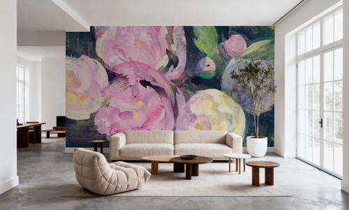 Evening Peonies