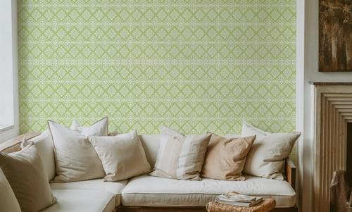 Amadora Squares Light Green