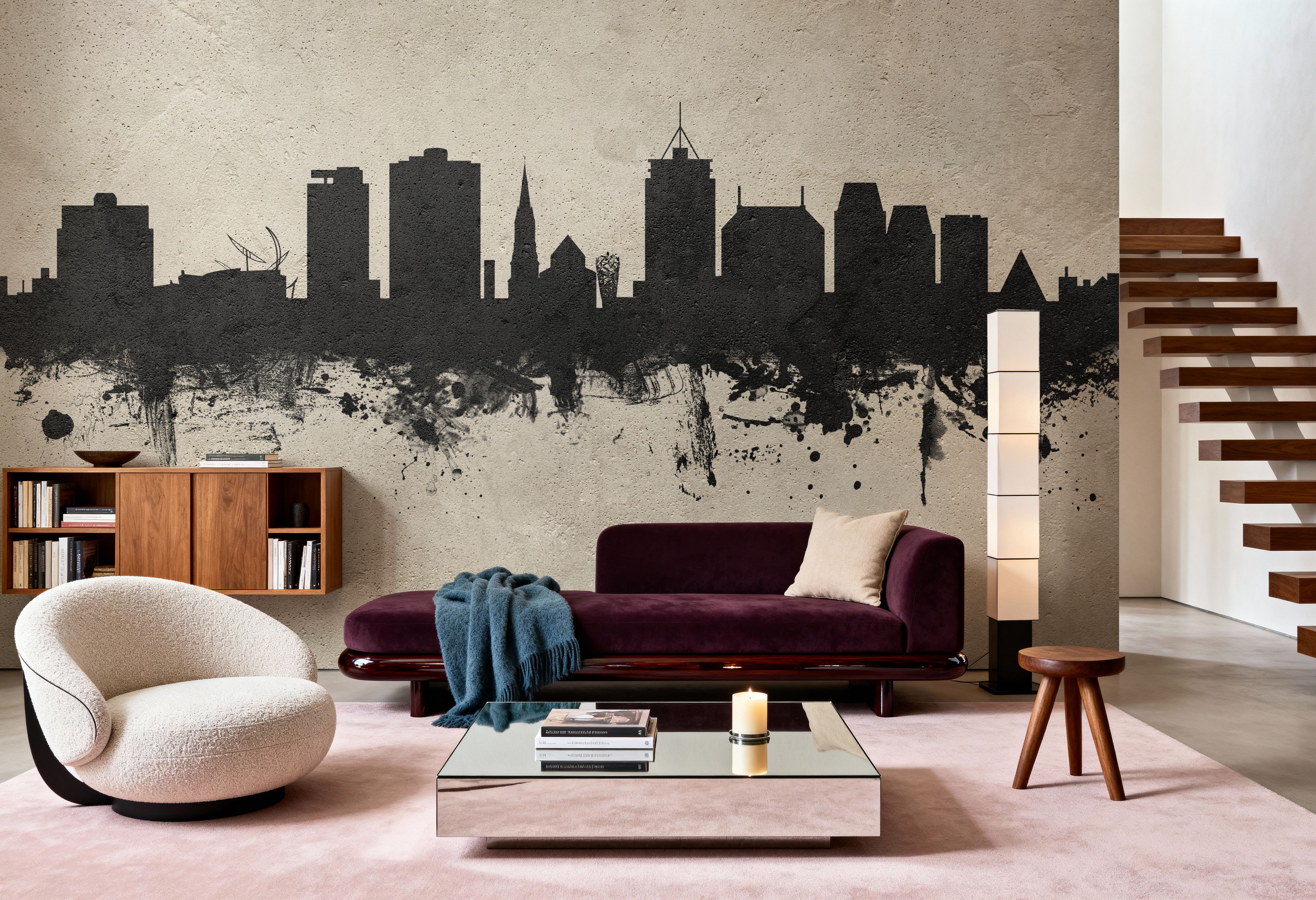 Christchurch New Zealand Skyline Concrete