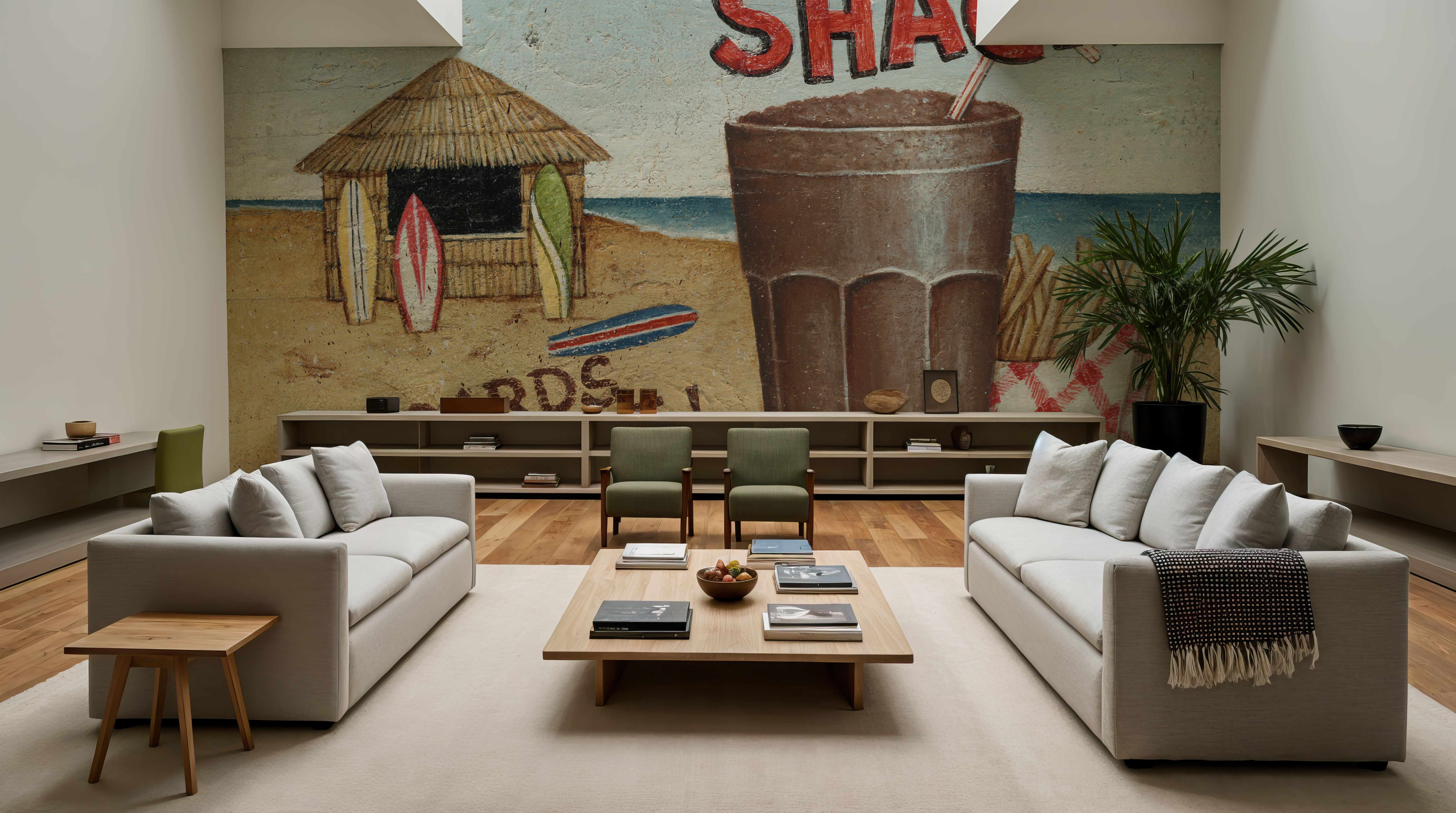 The Shake Shack, Wallpaper