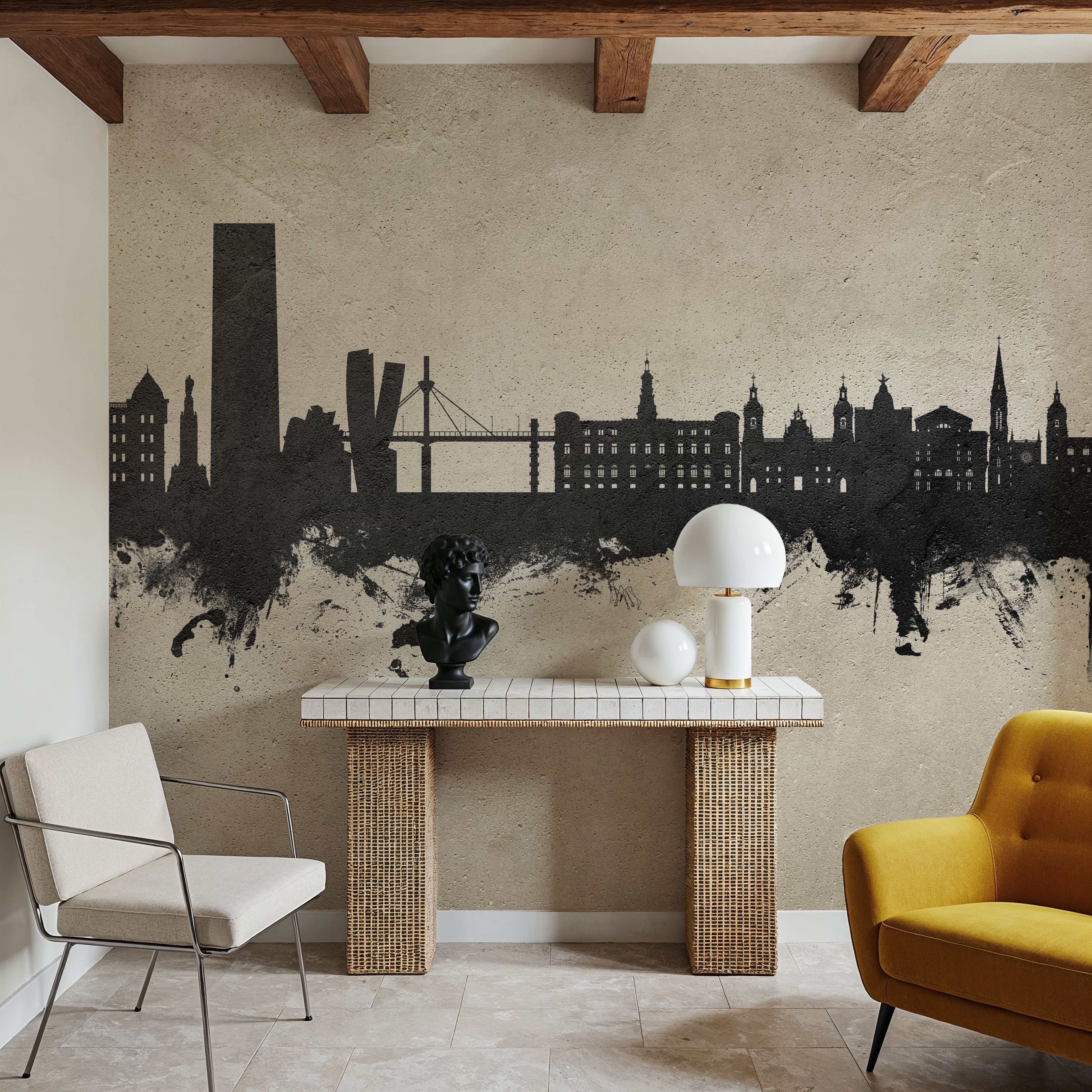 Bilbao Skyline Concrete