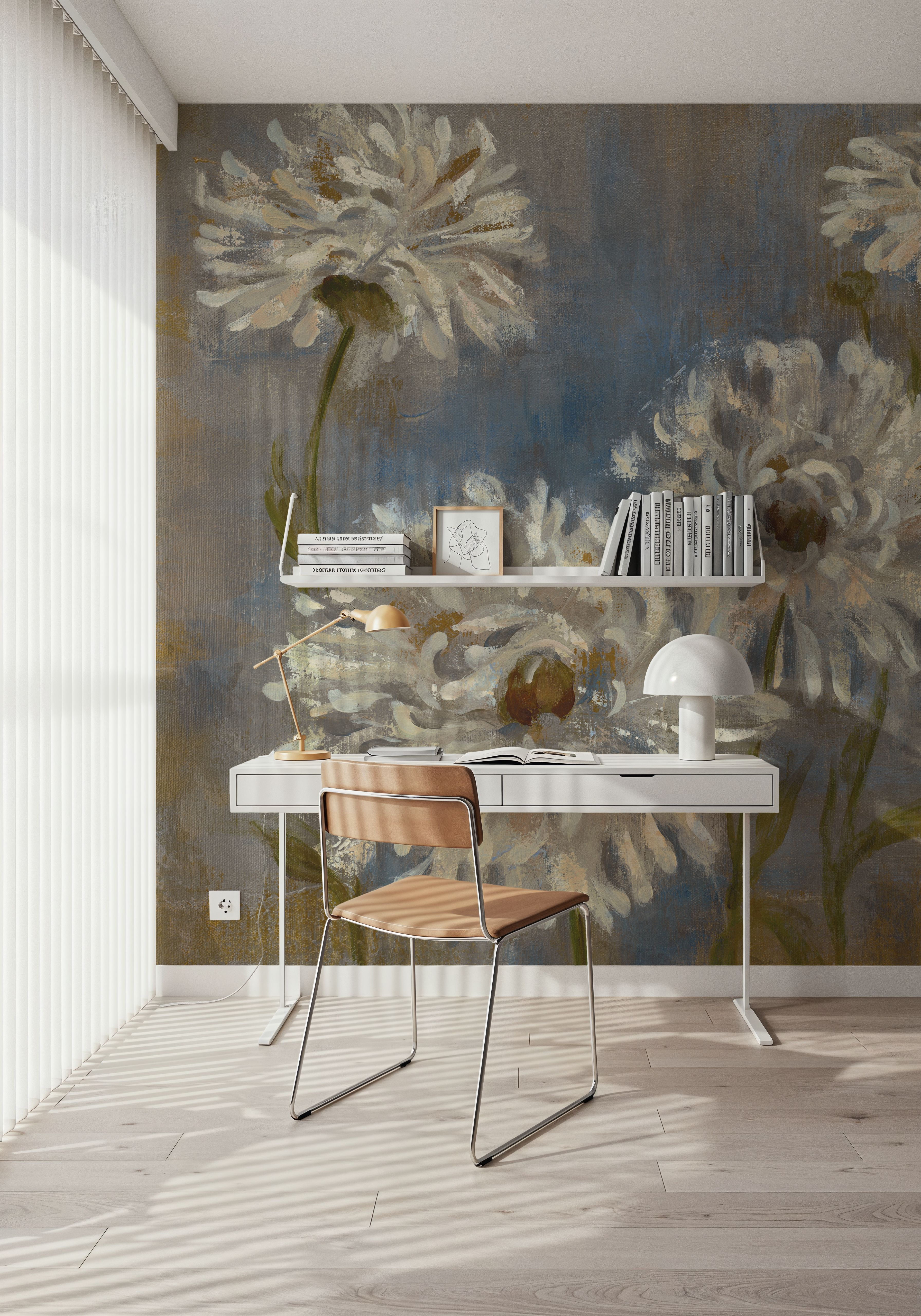 Flowers in Morning Dew II