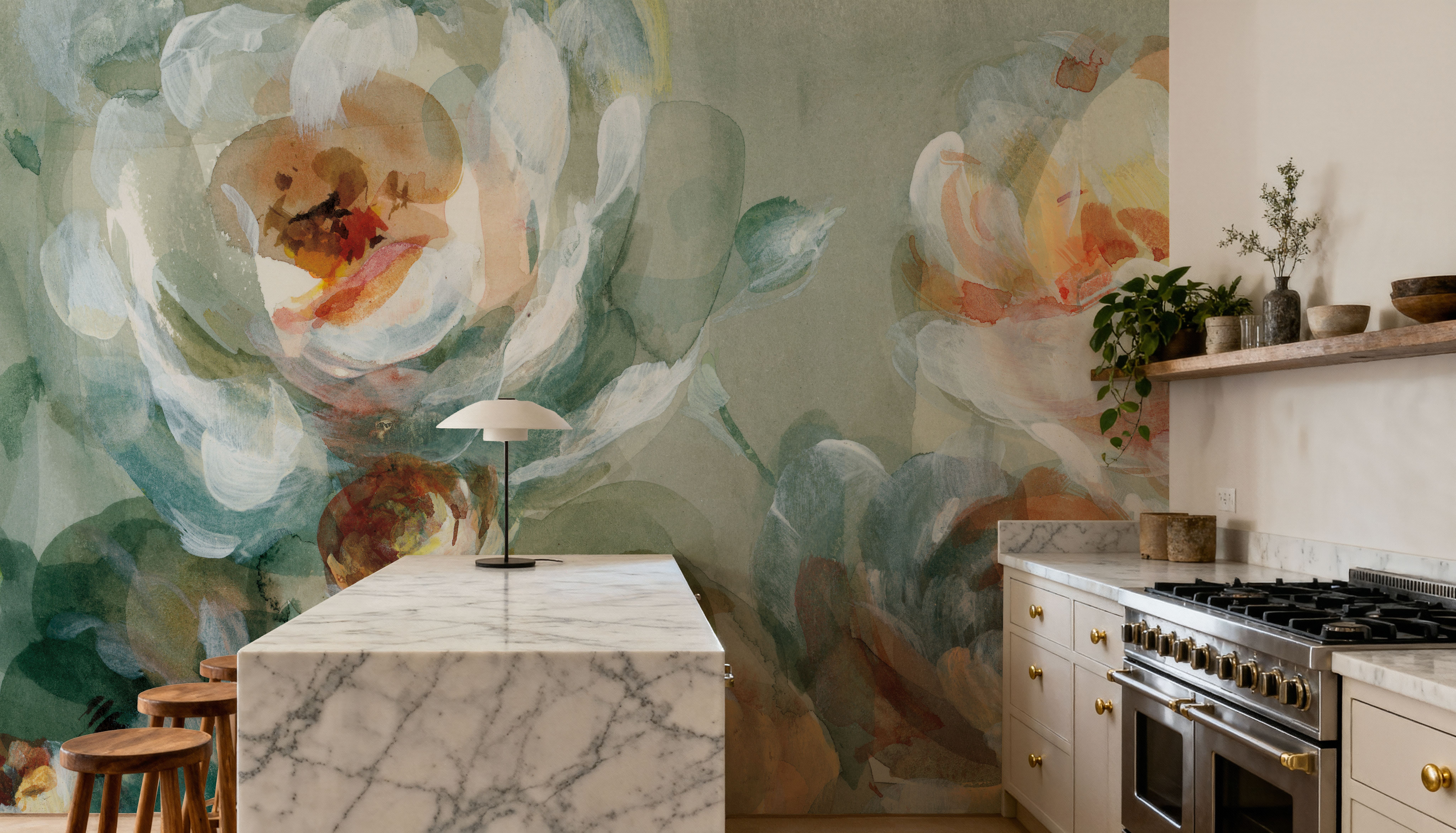 Fall Blossoms Panel II