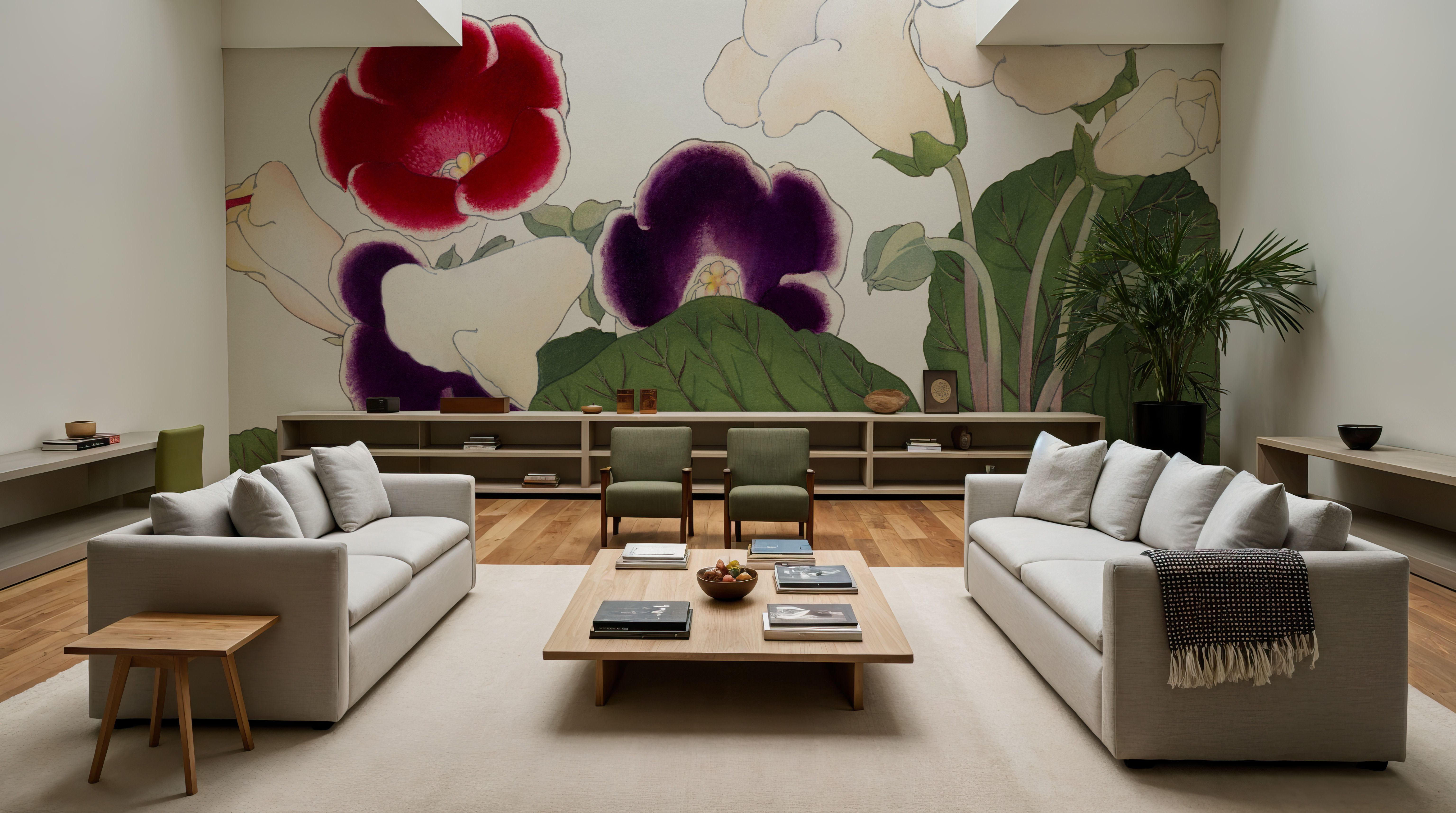 Tanigami Gloxinia, Wallpaper