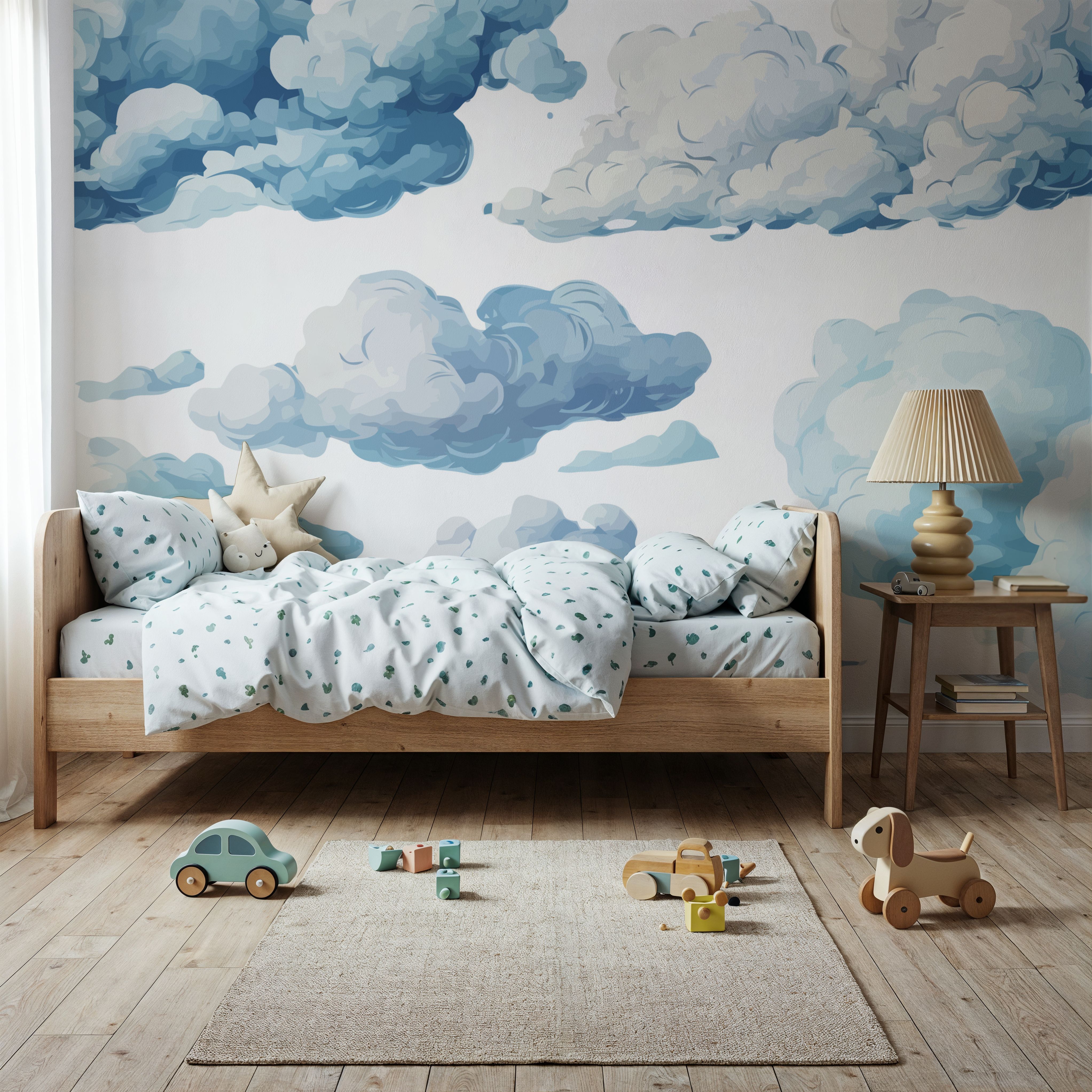 Floating Clouds Sketch