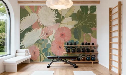 Chrysanthemums and Daisies I