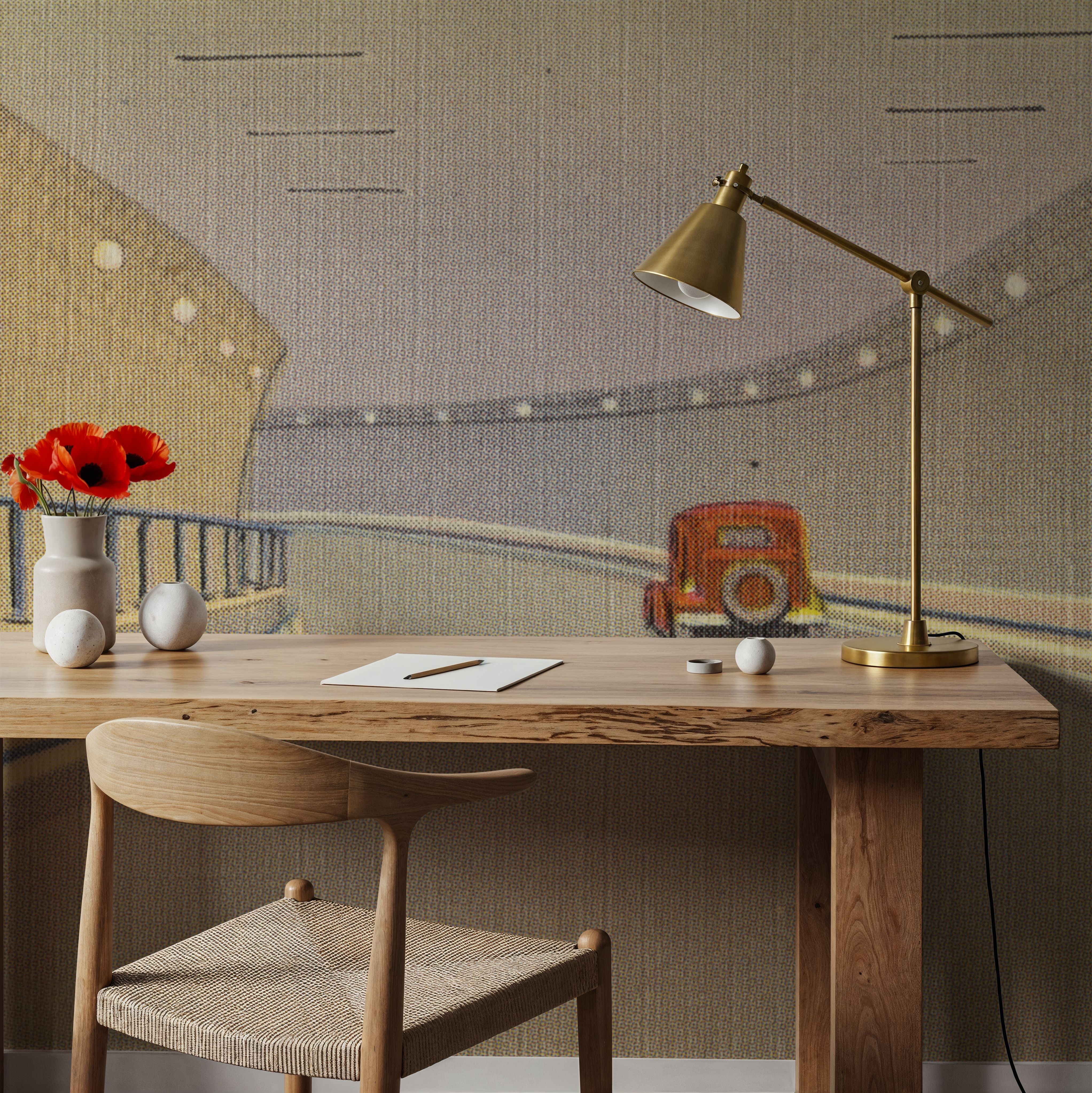 Greetings from the Tunnel - Screenprint Postcard