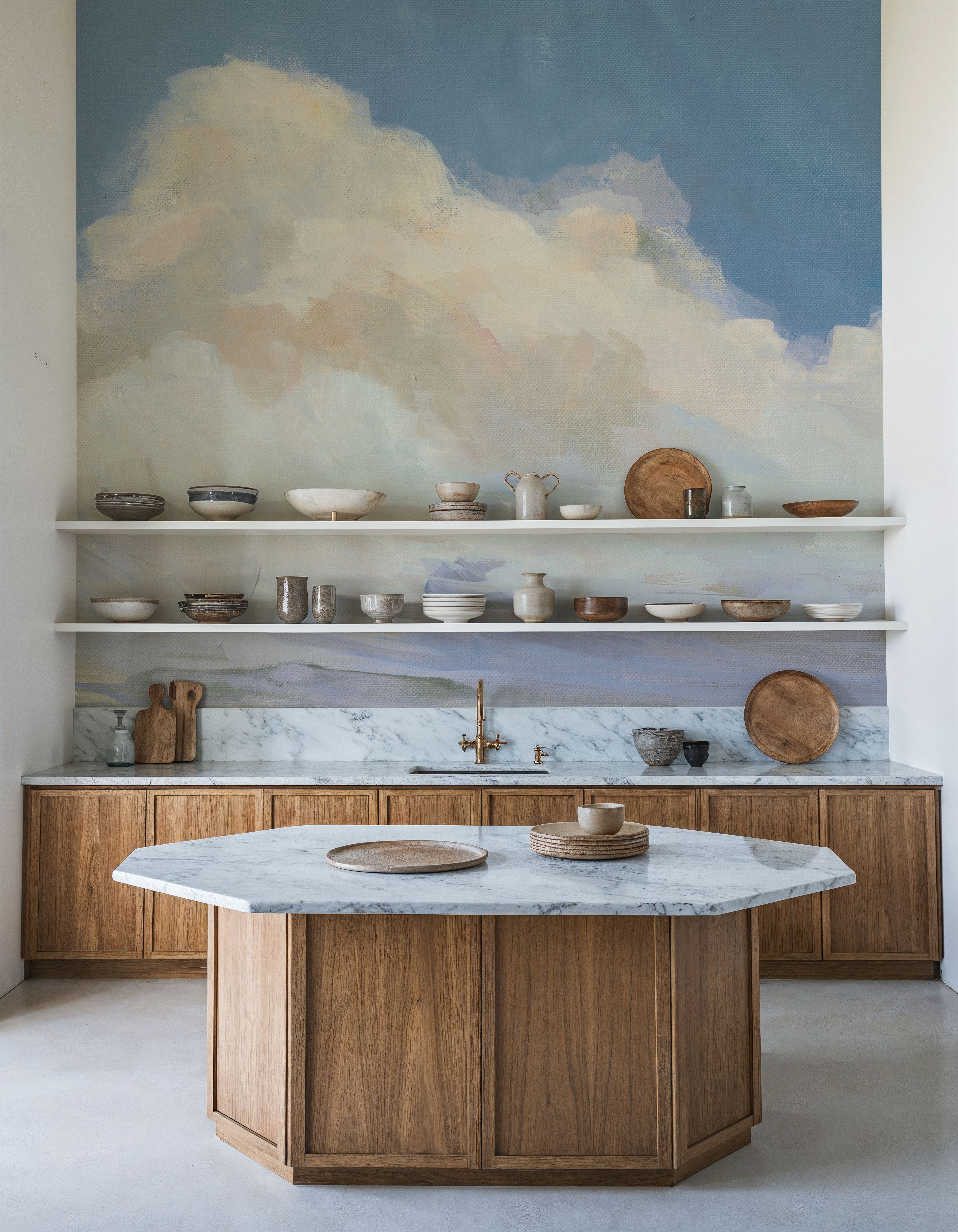 Clouds Over Low Tide