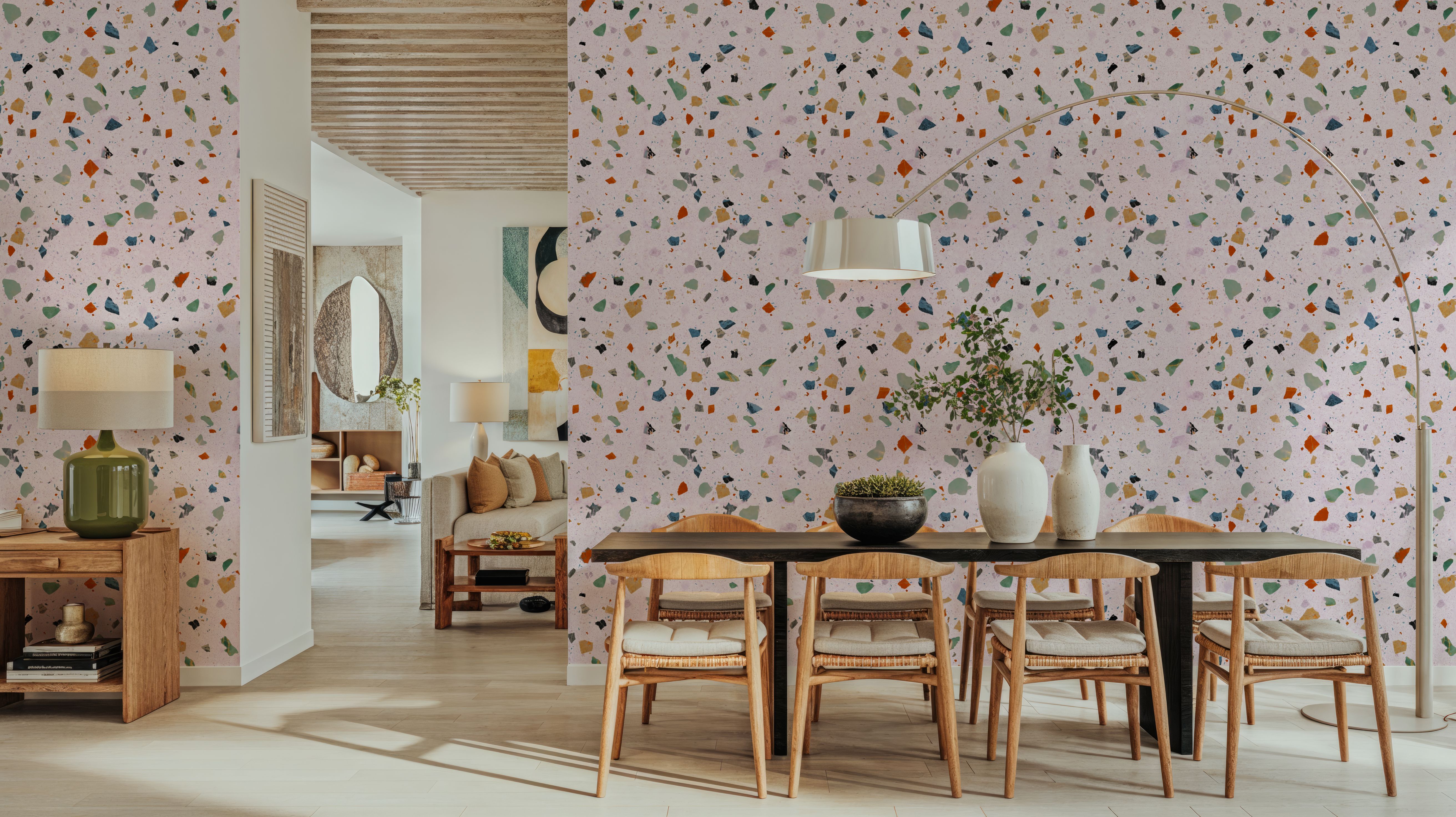 Terrazzo Multi Small, Pink