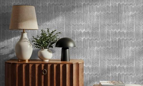Staggered Zig-Zag, Gray