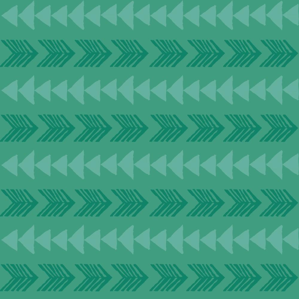 Boho Arrows Green