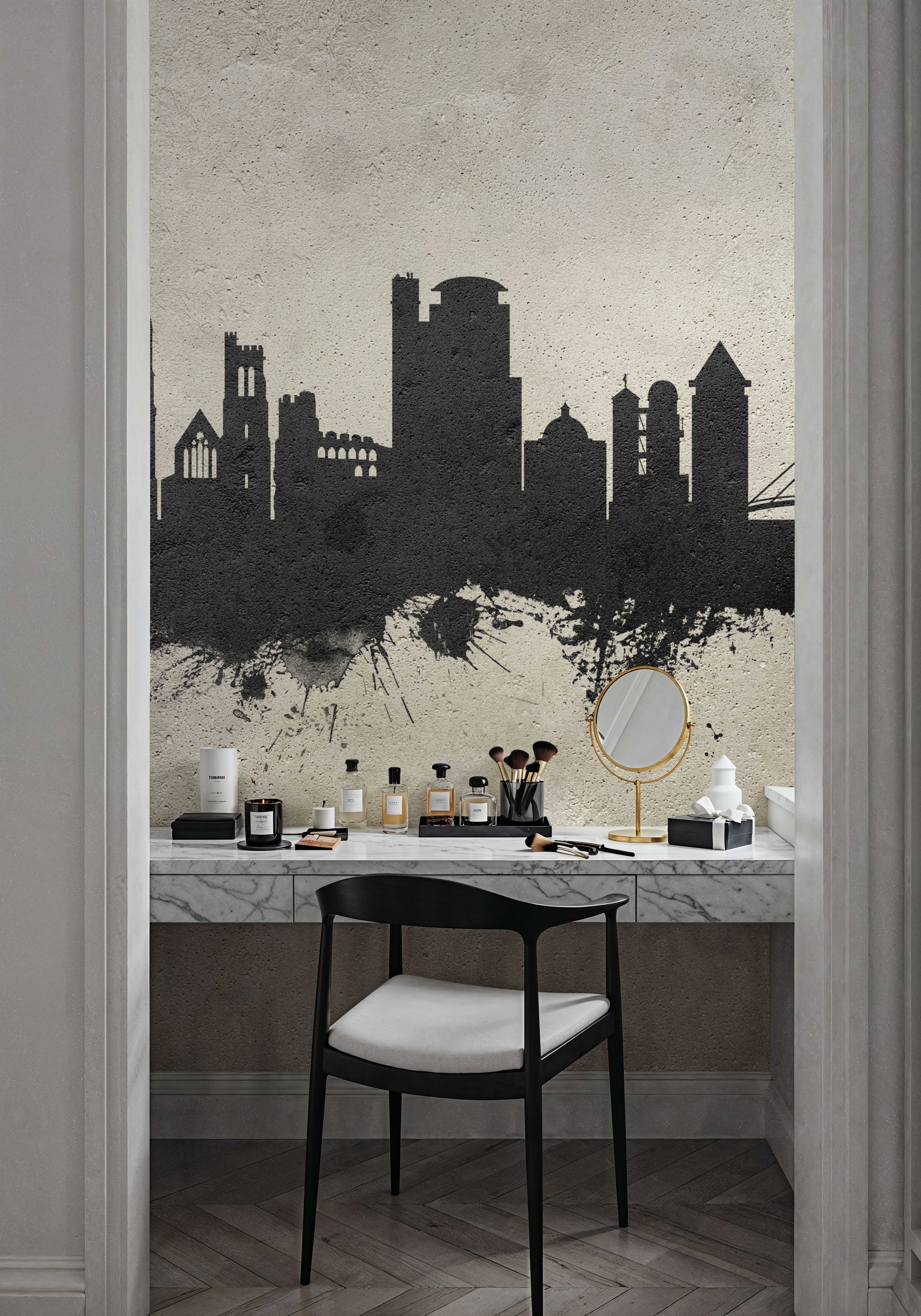 Swansea Wales Skyline Concrete