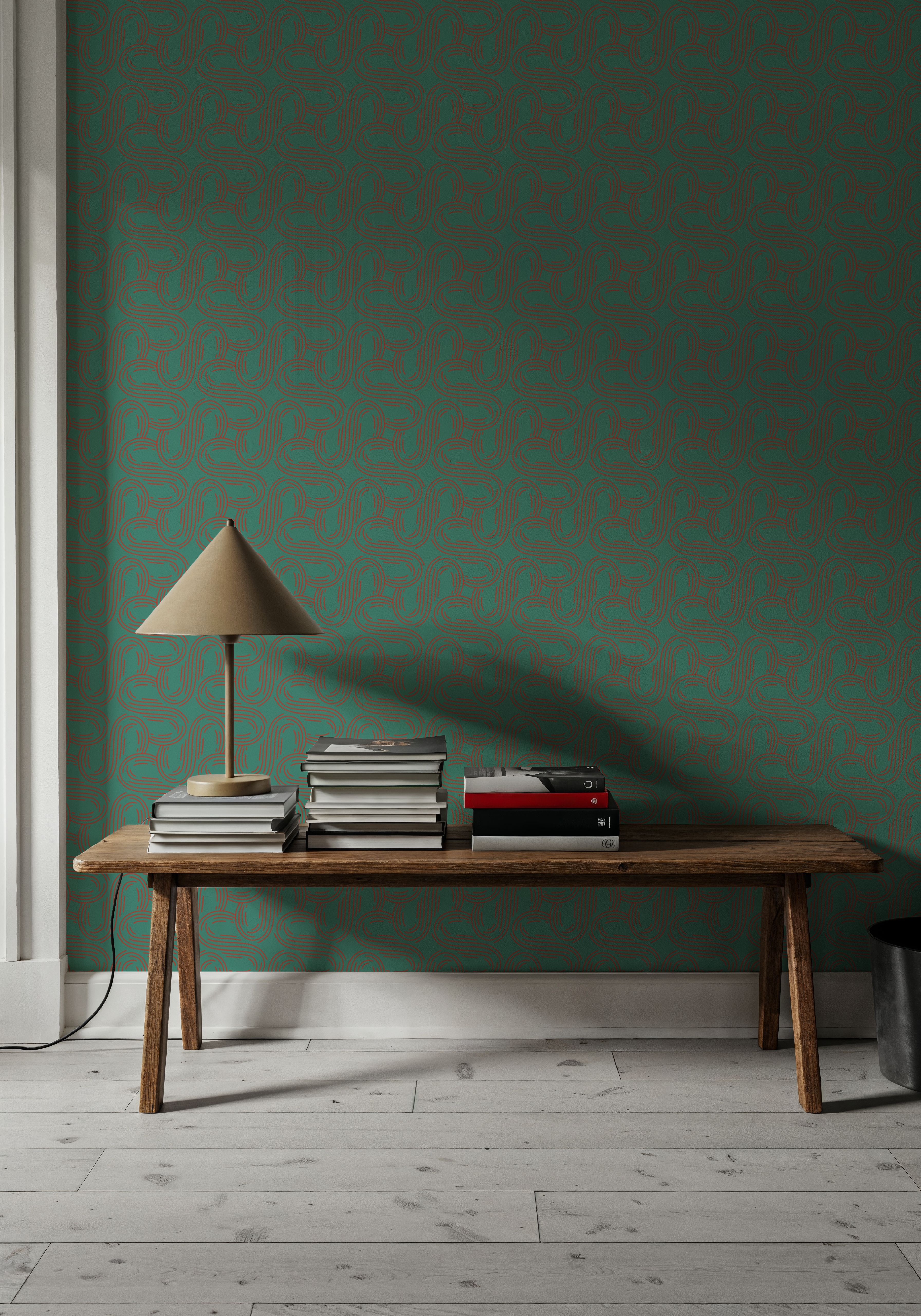 Overlapping Curves, Wallpaper