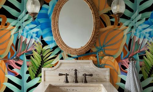 Stylish Tropics Print